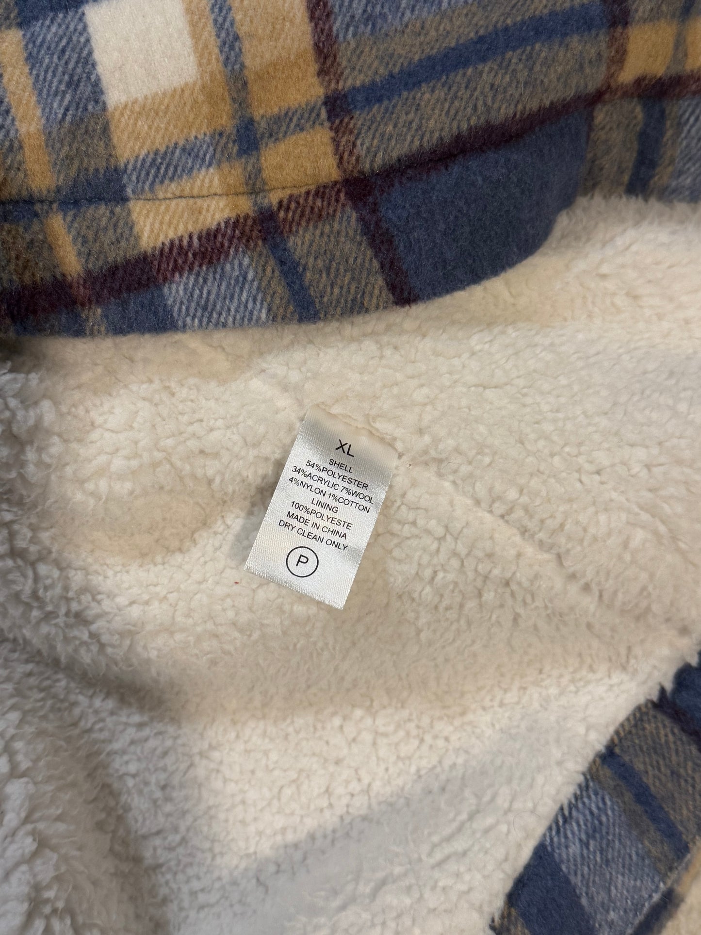 Sinclair Button Up Flannel (XL)