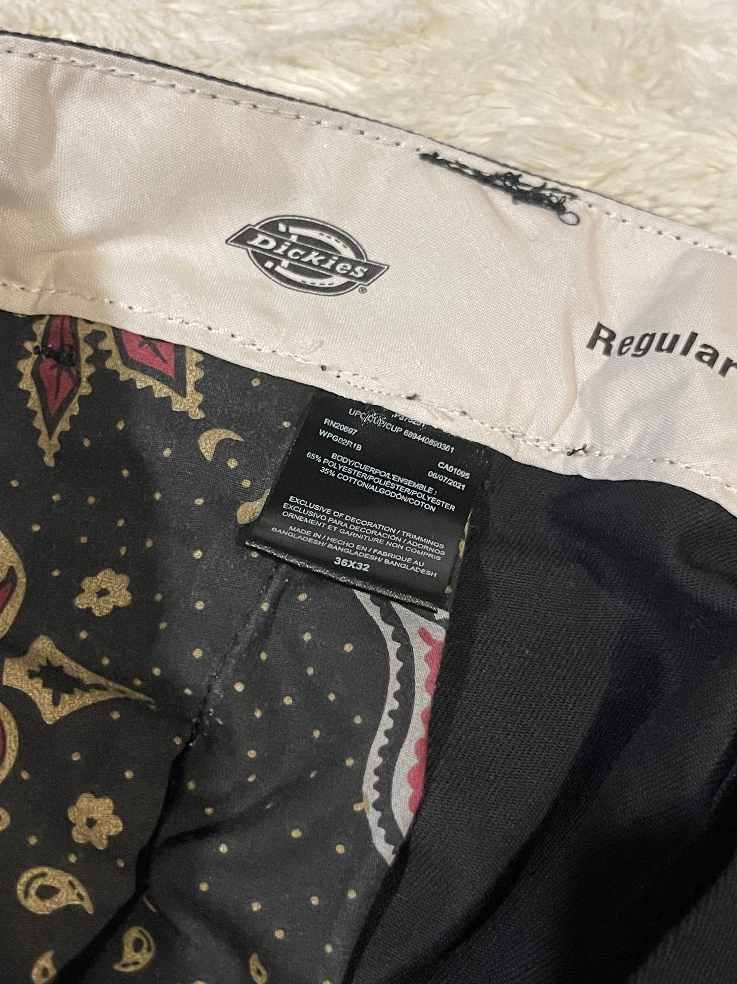 Dickies Custom Floral Design Pants (36x32)