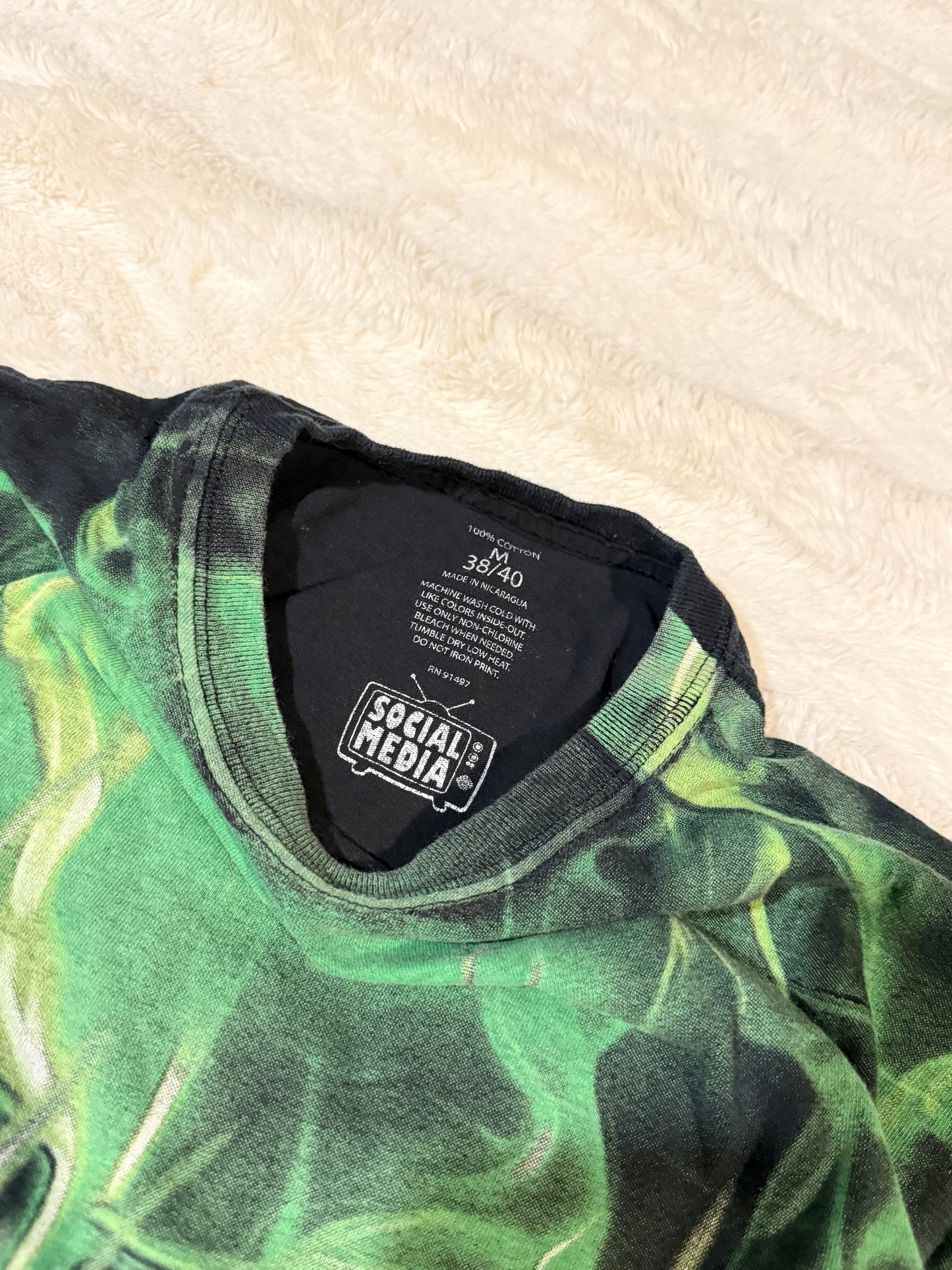 Social Media Skull AOP Tee (M)