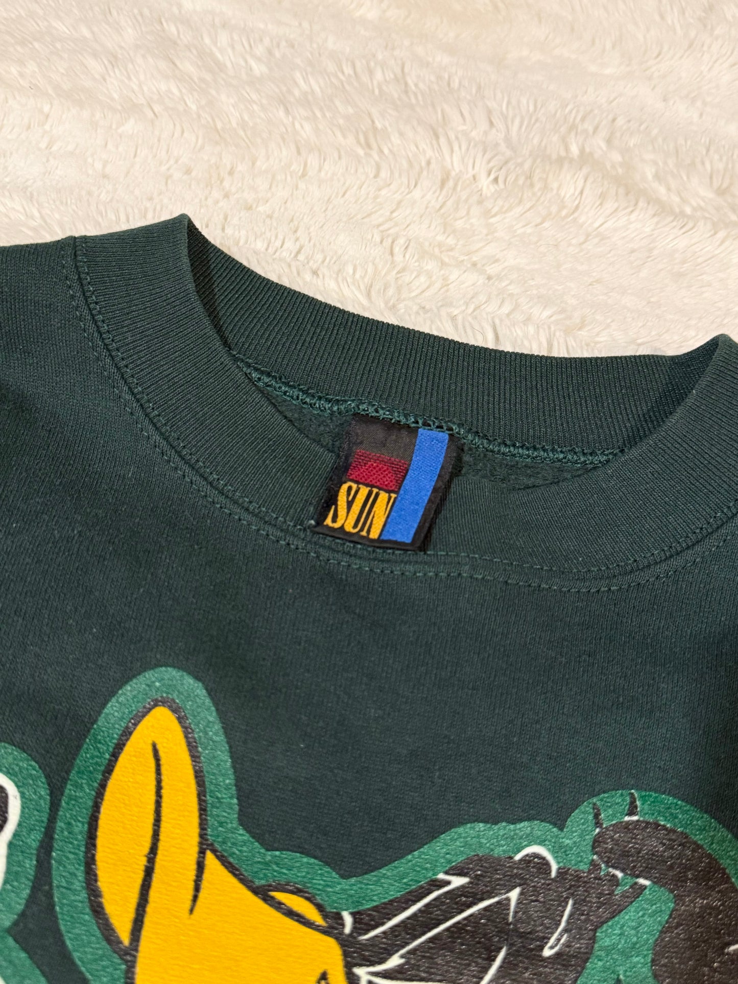Vintage 1994 Looney Tunes Duck The Halls Crewneck (M)