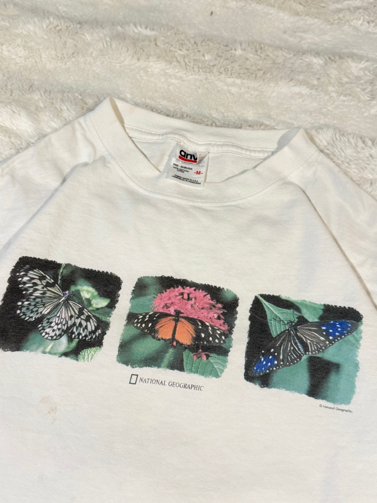 00’s National Geographic Butterfly Tee (M)