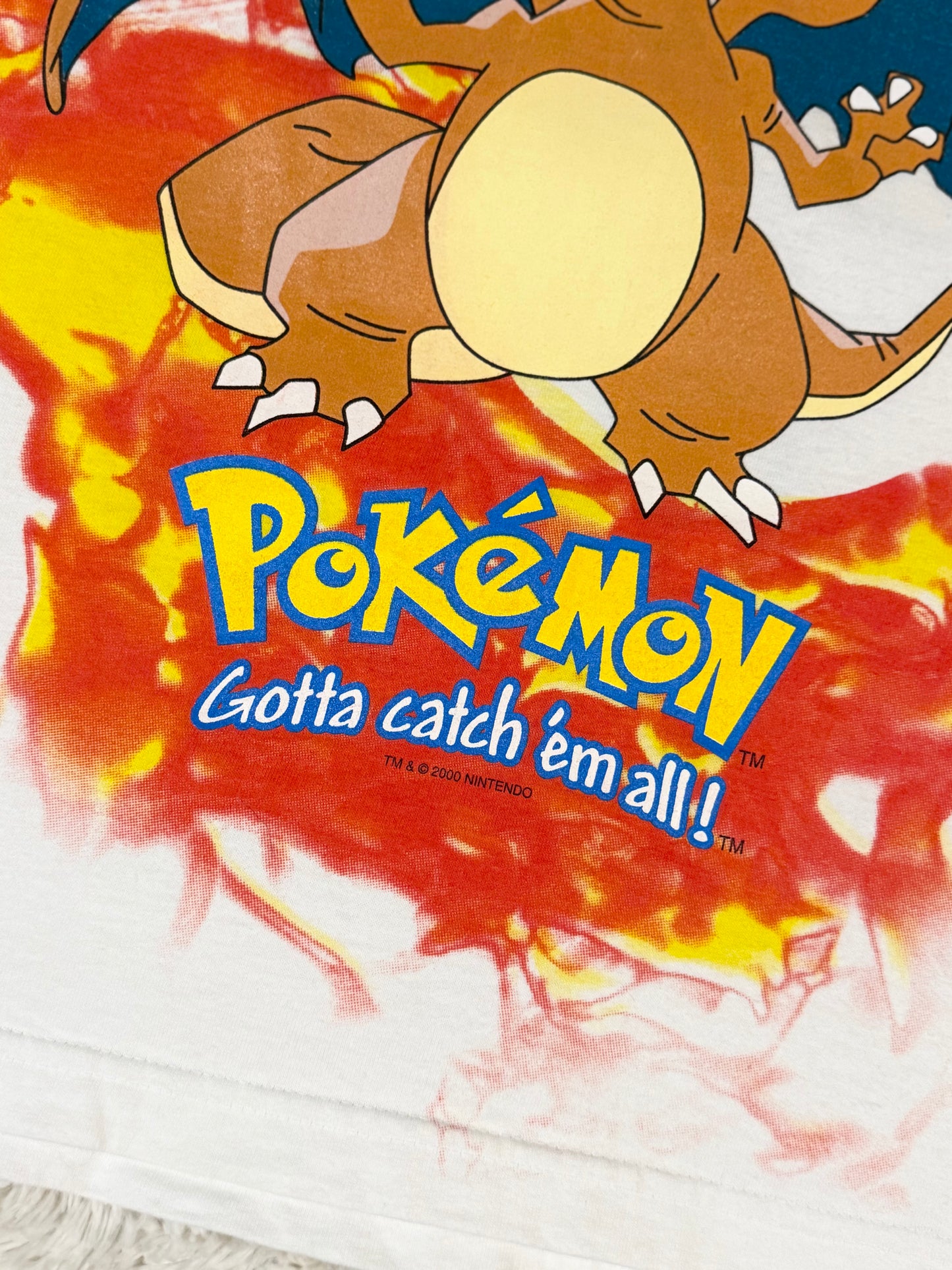 2000 Pokémon Charizard AOP Tee (M)