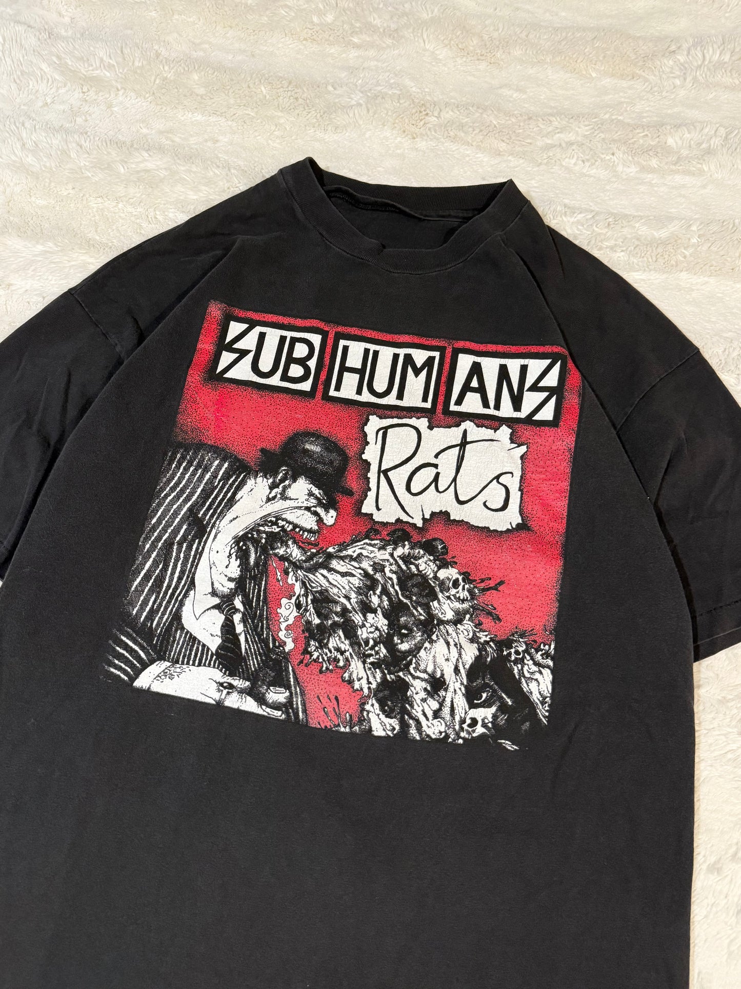 90s Subhumans Rats Band Tee (XL)