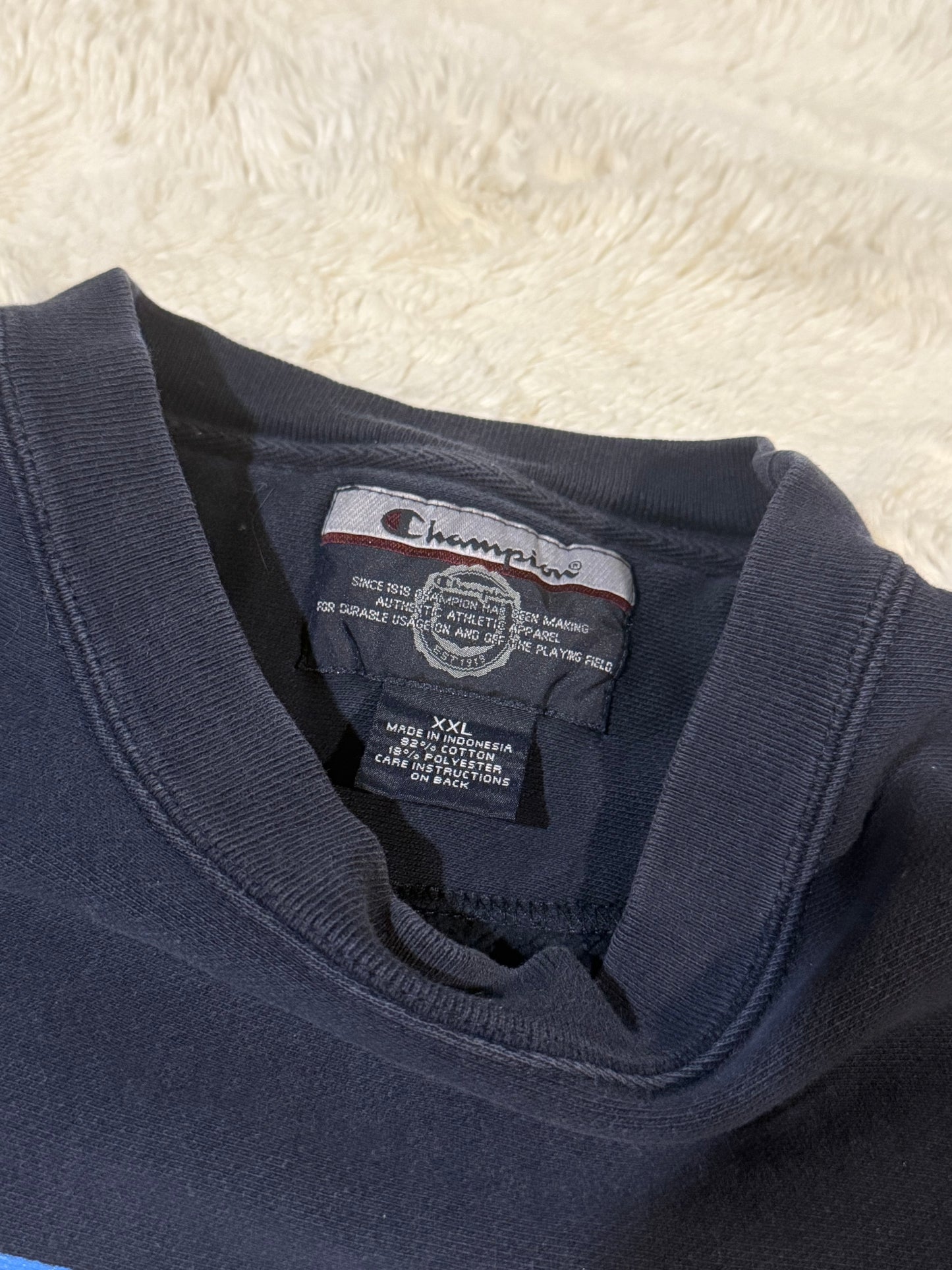 00’s Tufts Champion Reverse Weave Crewneck (XXL)