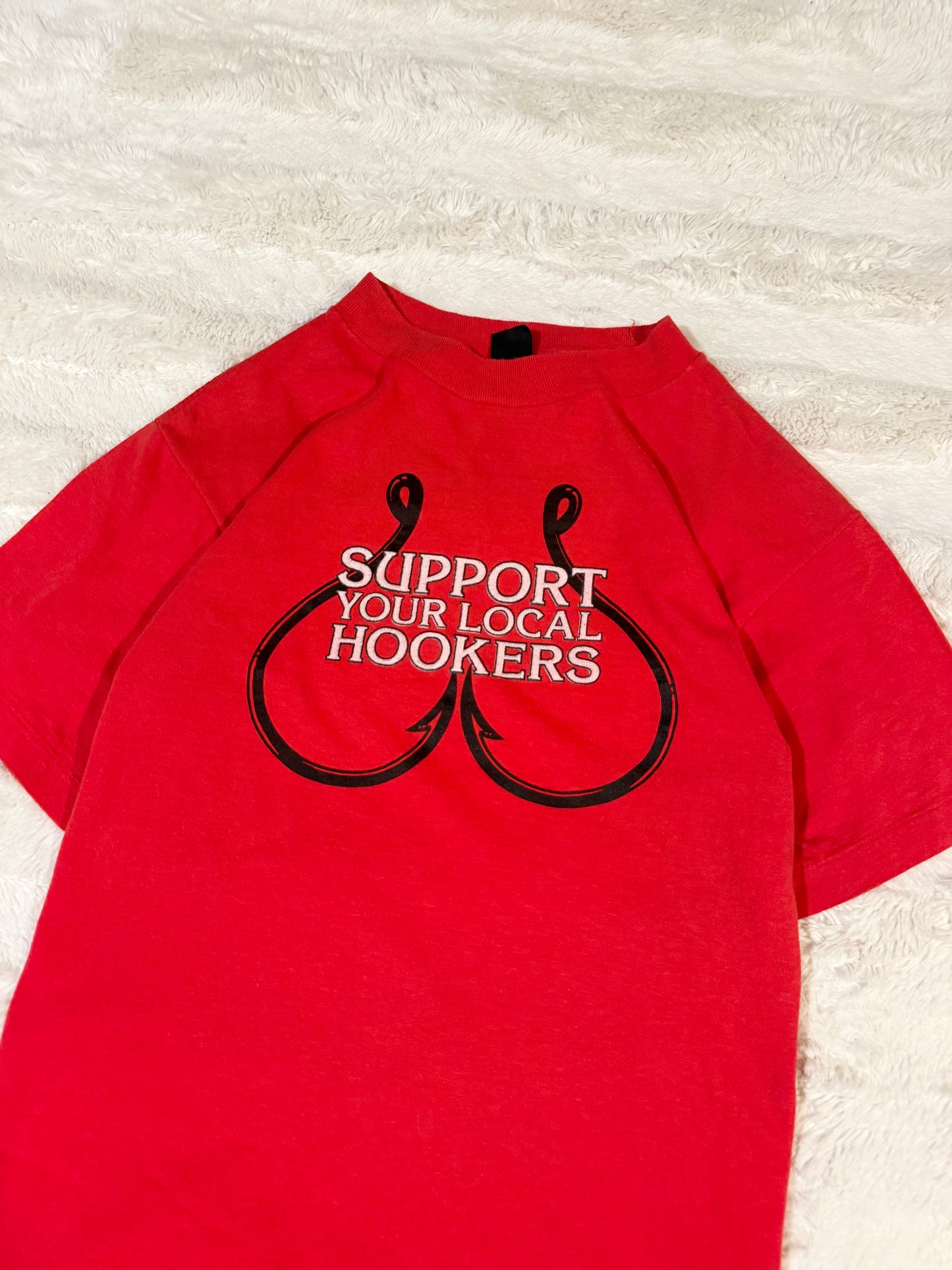 70s Support Your Local Hookers Tee (M)