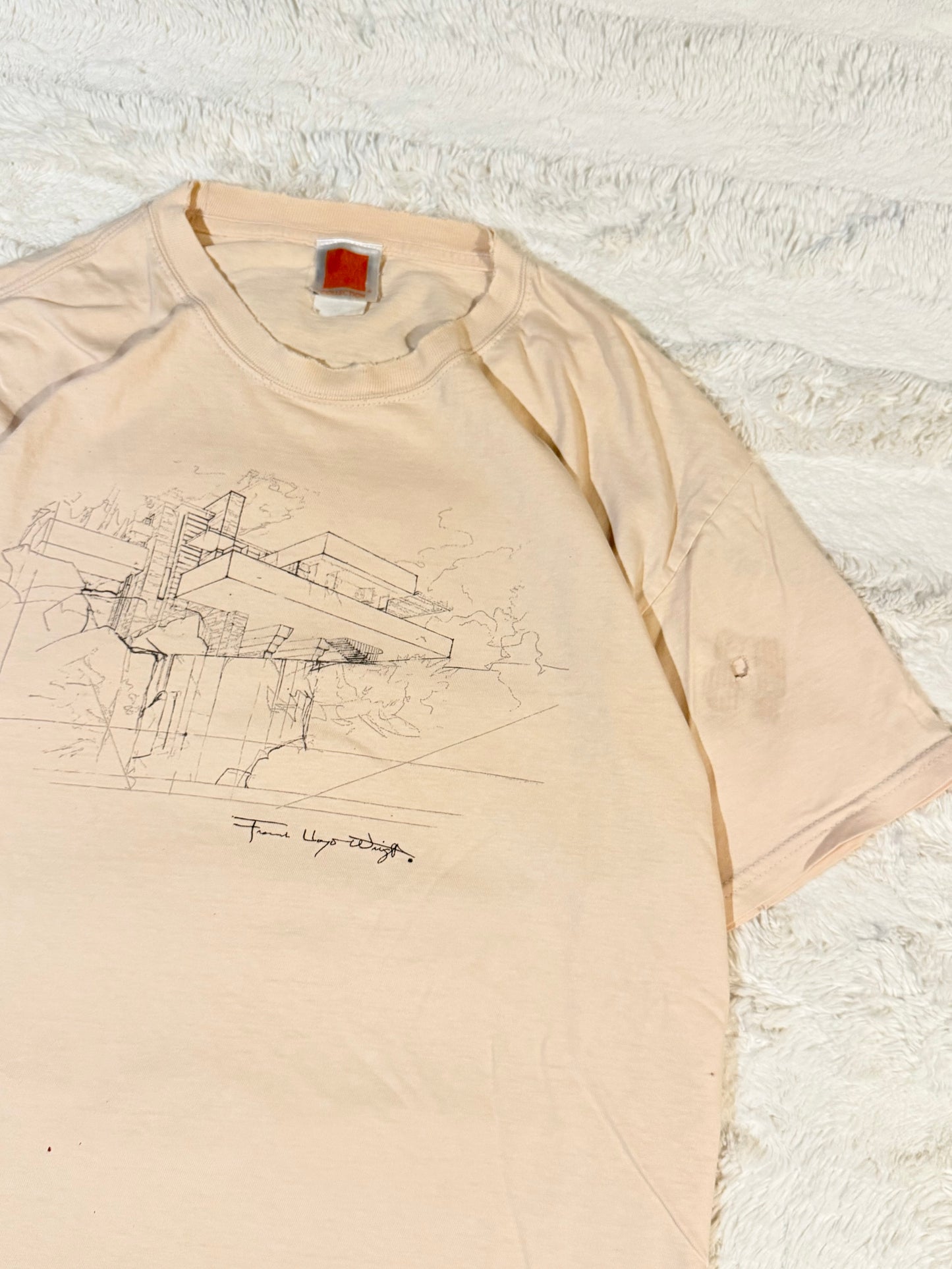 90s Frank Lloyd Wright Art Tee (L)