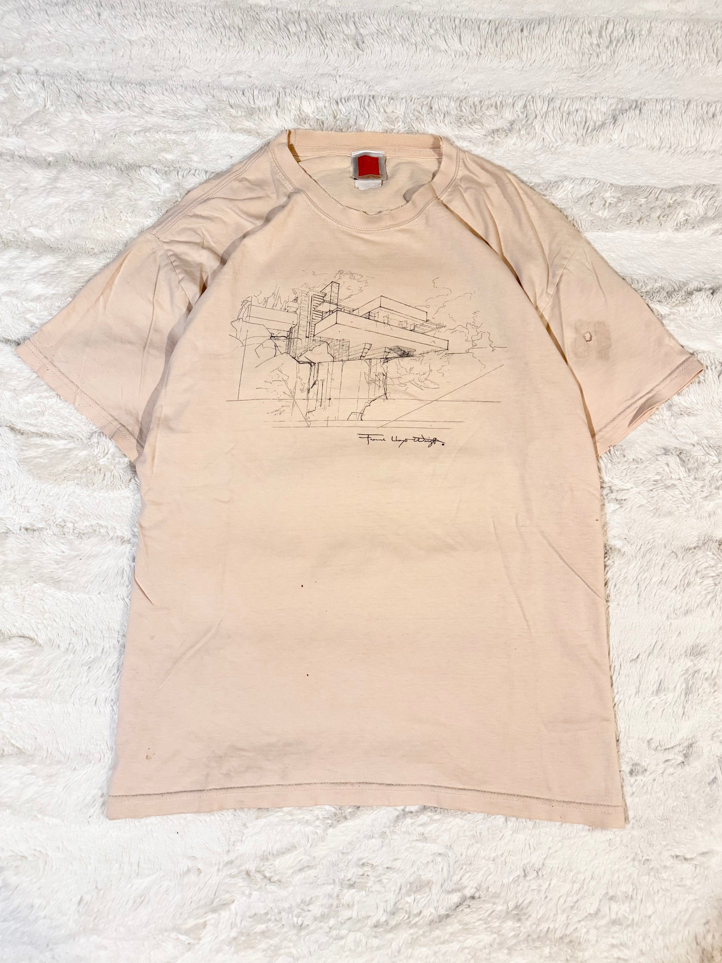 90s Frank Lloyd Wright Art Tee (L)