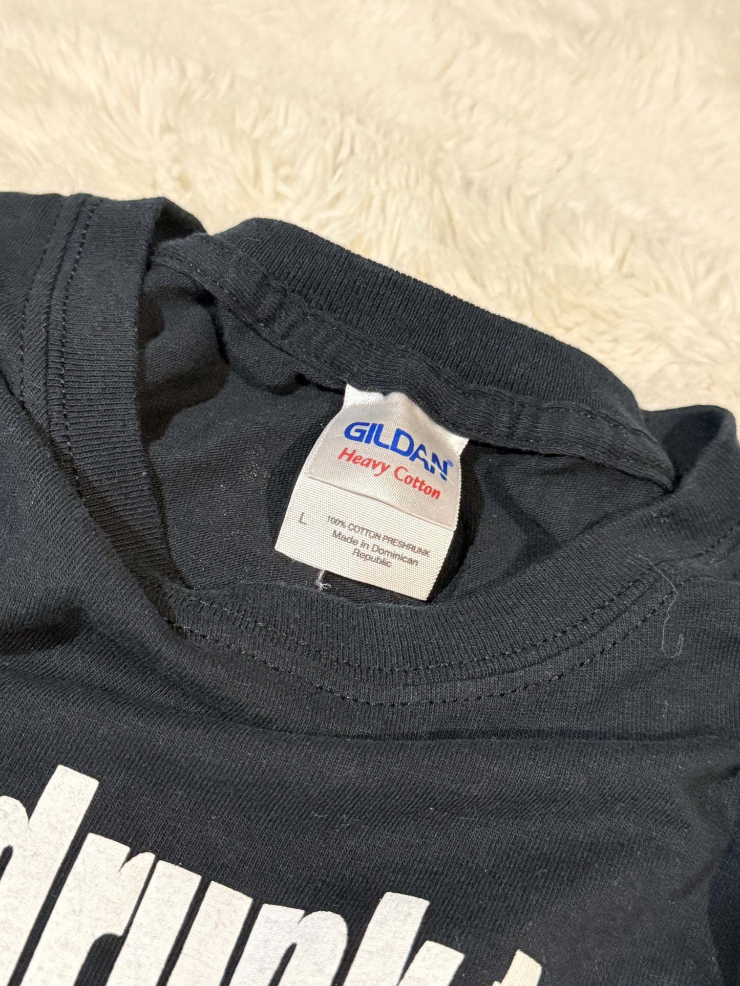 00’s Too Drunk To F*** Joke Tee (L)