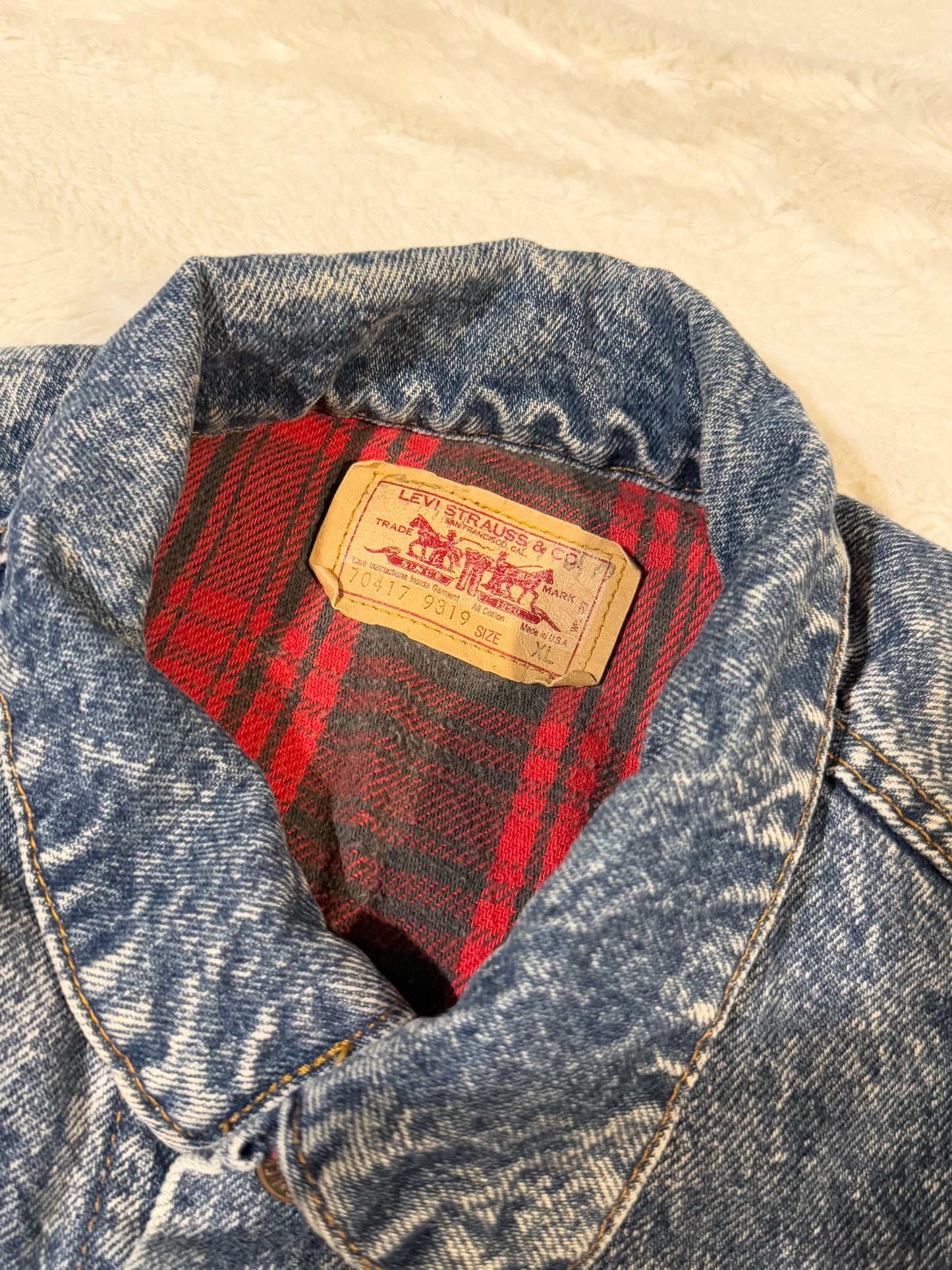 80s Levis Curoff Type 3 Vest (XL)