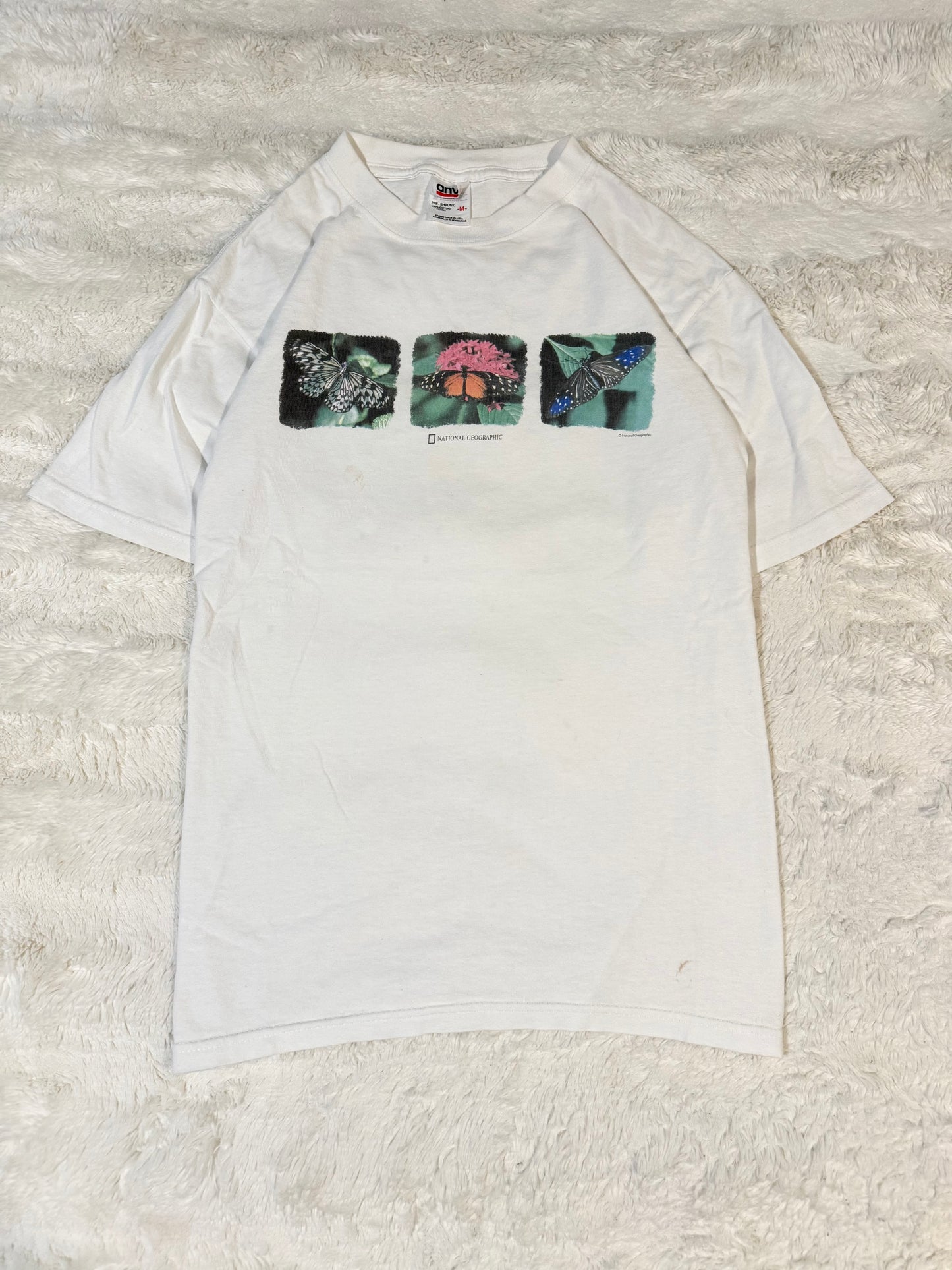 00’s National Geographic Butterfly Tee (M)