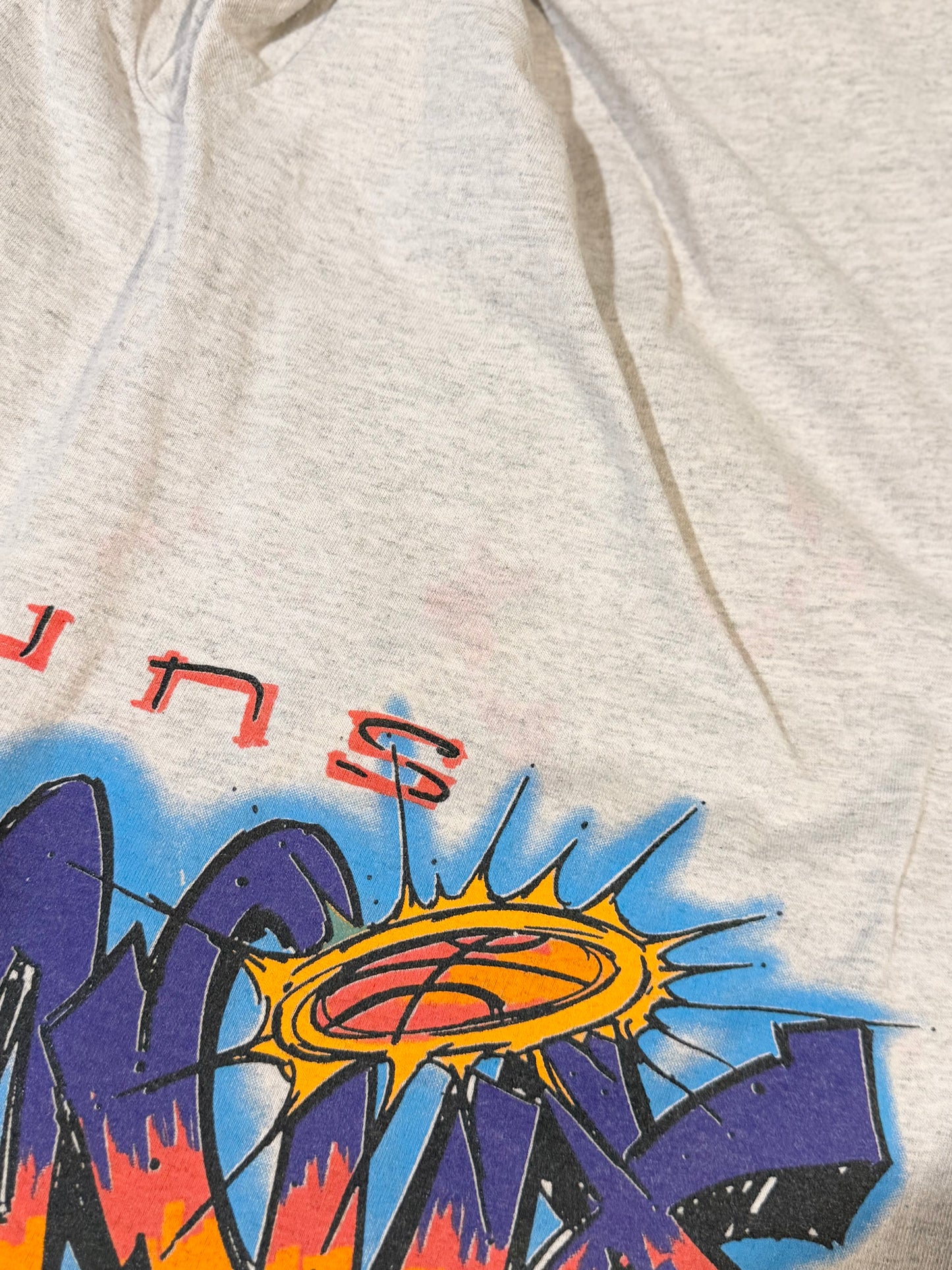 90s Pheonix Suns Salem Graffiti Tee (L)