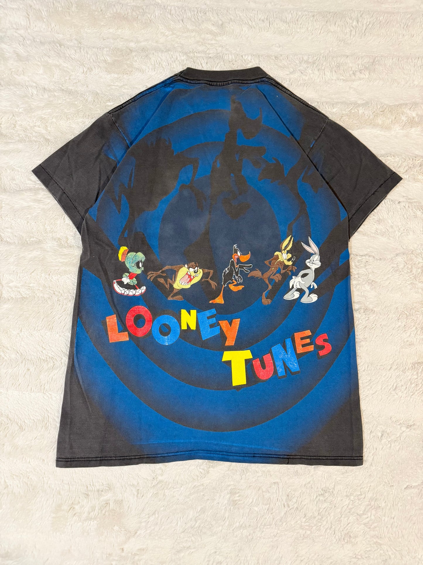 1992 Looney Tunes Shadow AOP Tee (L)