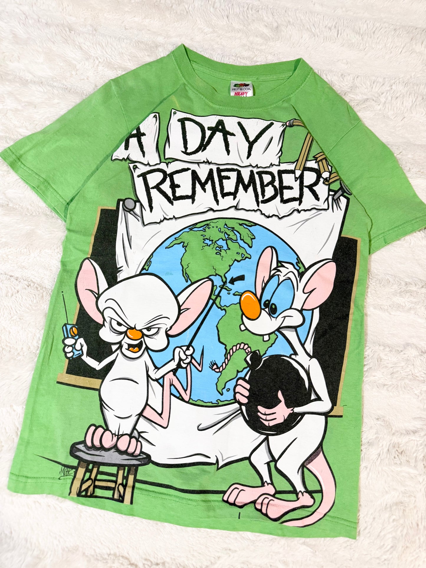 00’s Pinky & The Brain AOP Tee (S)