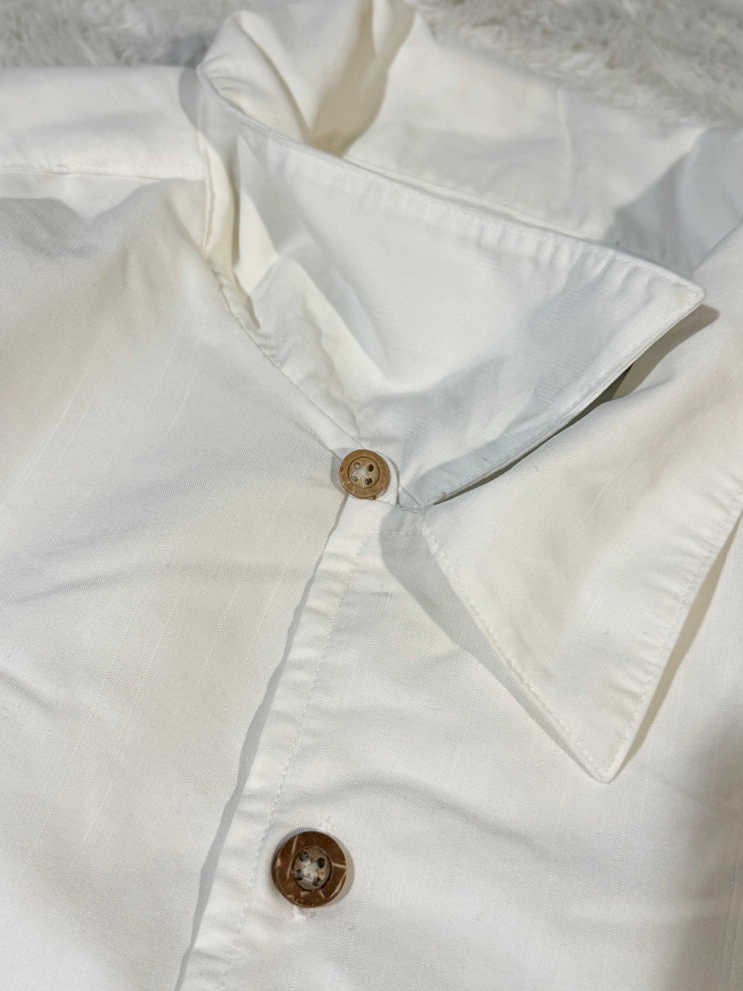 00’s Quiksilver Loop Collar Button Up Shirt (XL)
