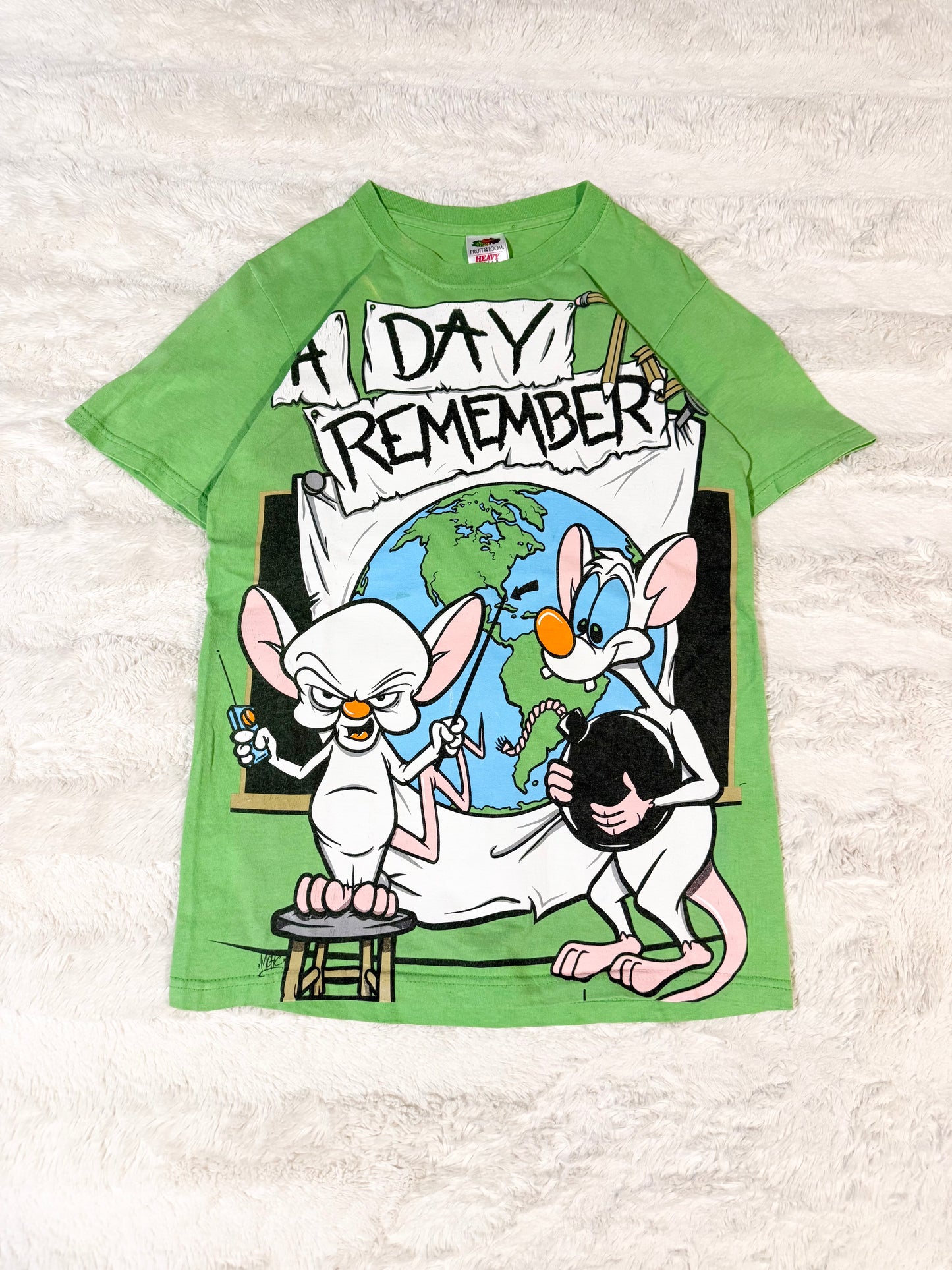 00’s Pinky & The Brain AOP Tee (S)