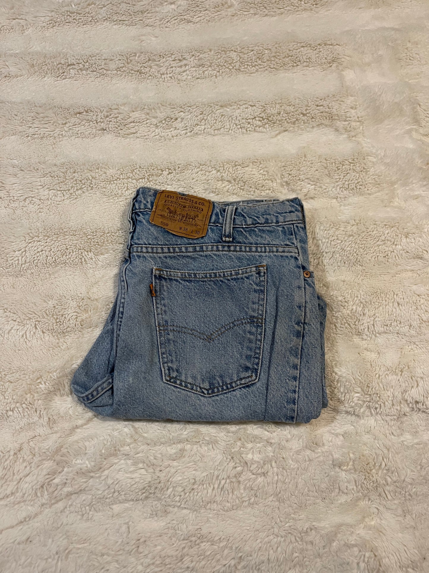 90s Levis 550 ‘Orange Tab’ Jeans (38x30)