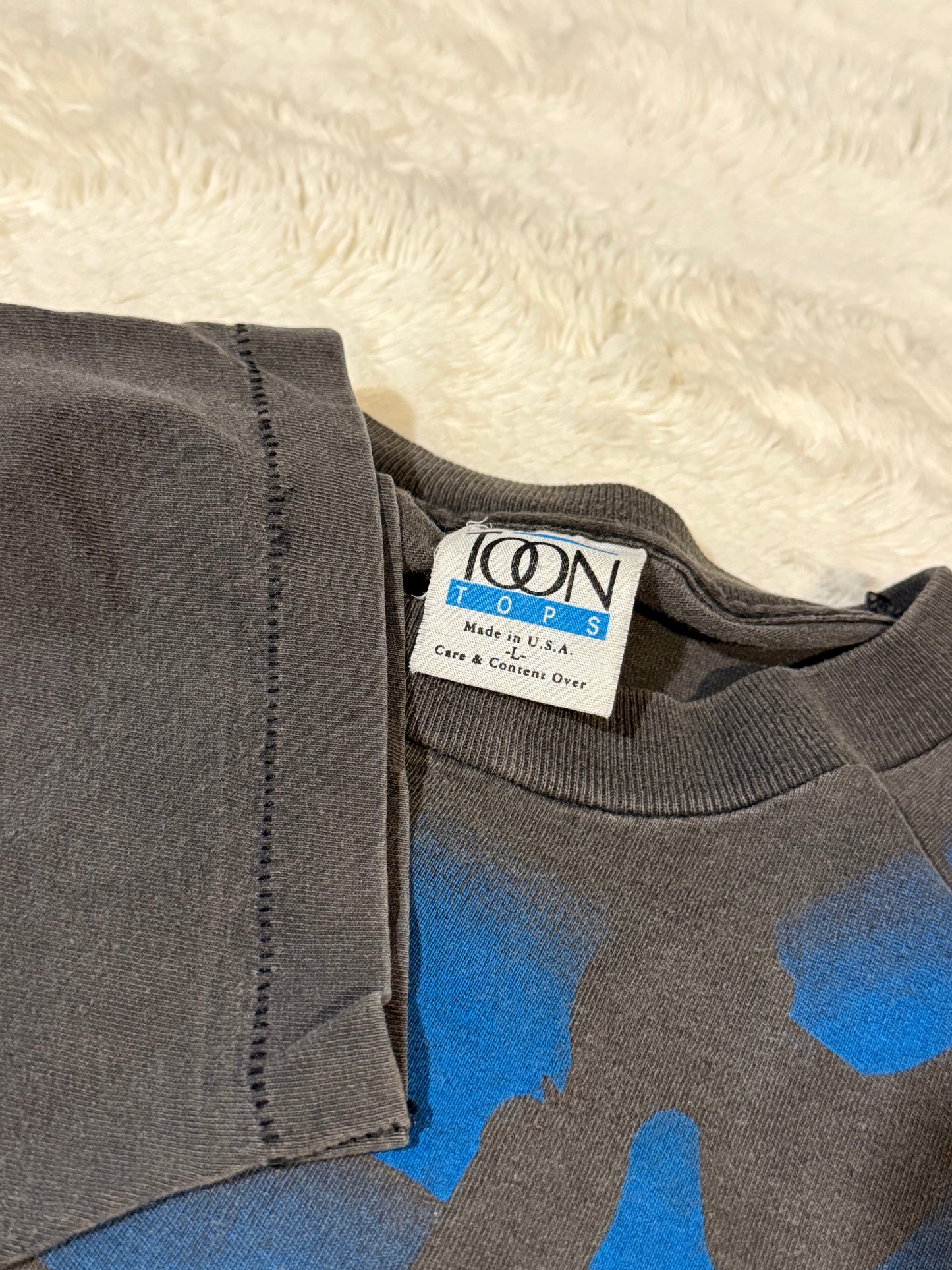 1992 Looney Tunes Shadow AOP Tee (L)