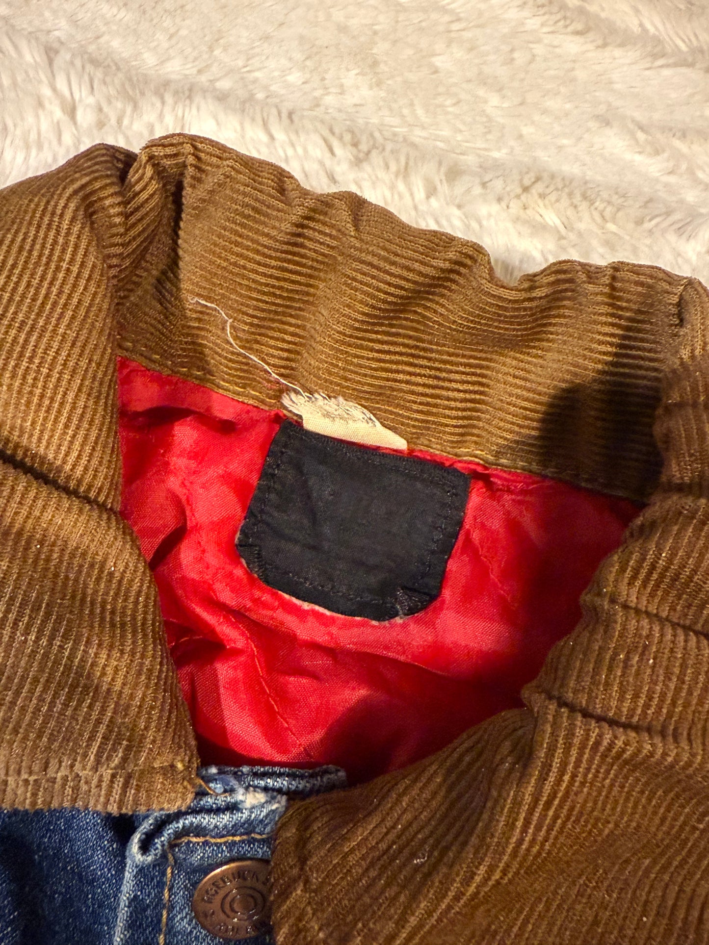 60s Roebucks Selvedge Denim Jacket (S)