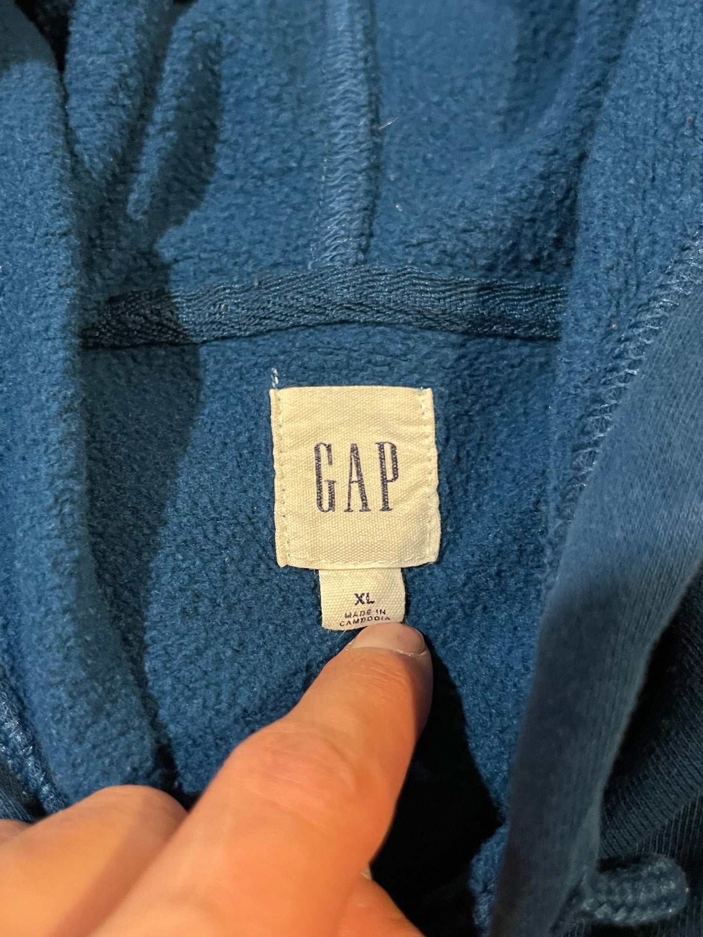 Blue Gap Hoodie (XL)