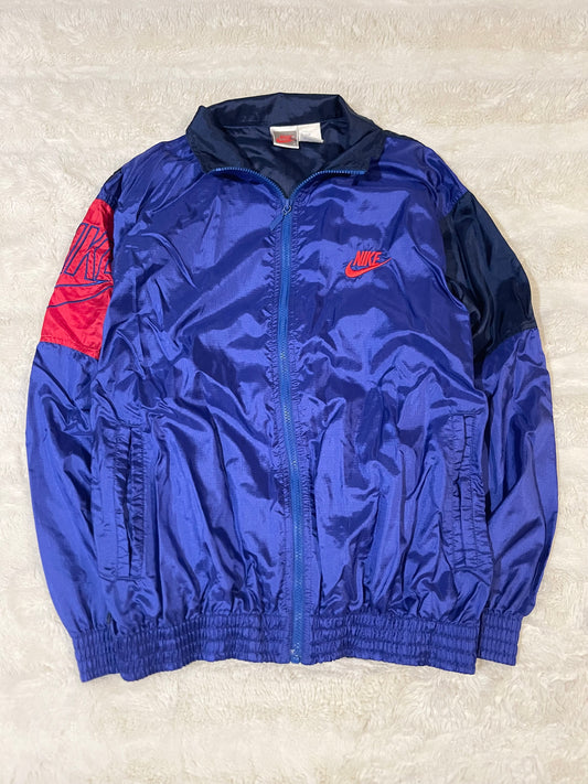 90s Nike Zip-Up Track Jacket (M)