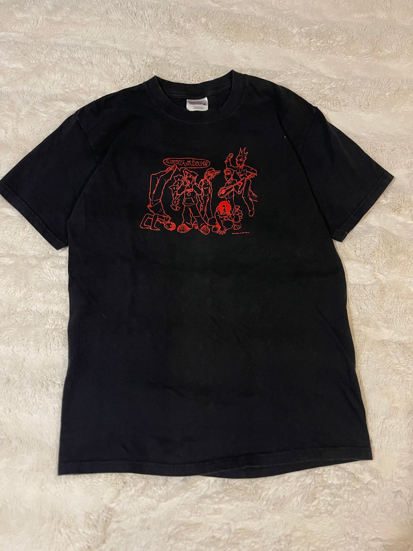 2002 Invasion Punk Band Tee (M)