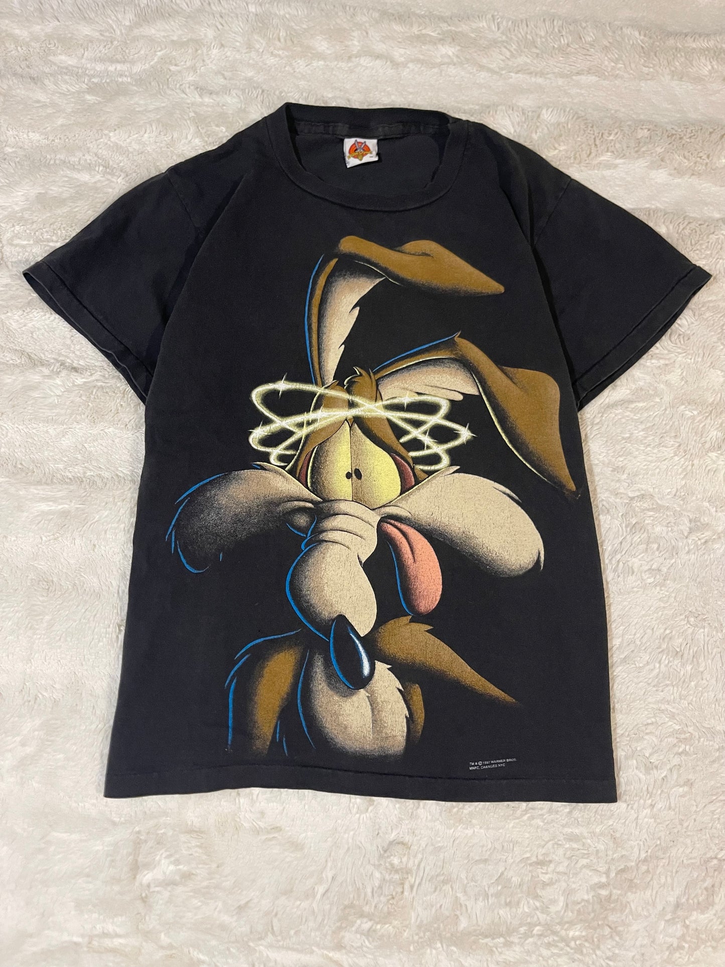 1997 Wile E Coyote Blackout Tee (M)