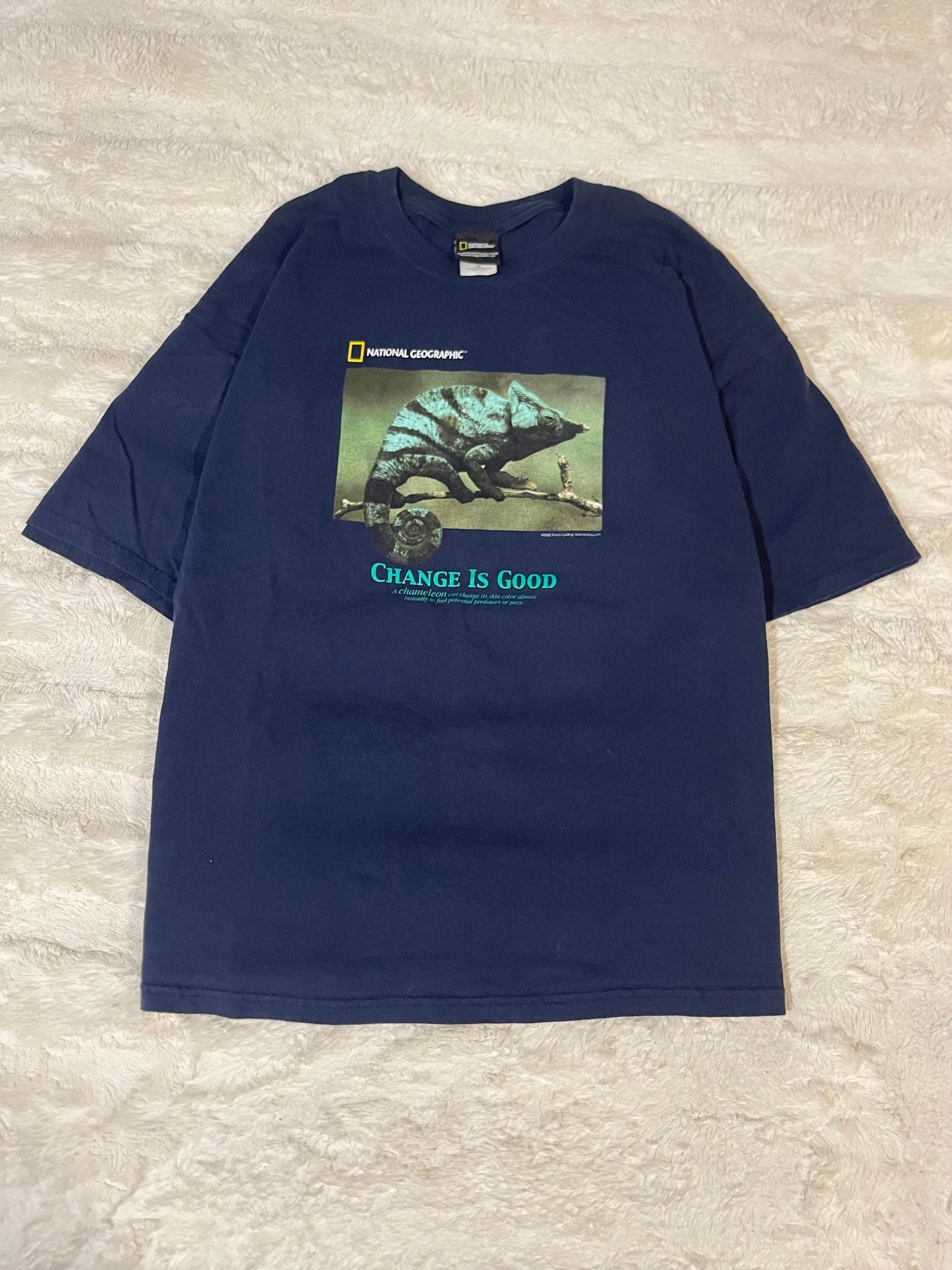 2004 National Geographic Change Is Good Tee (XXL)