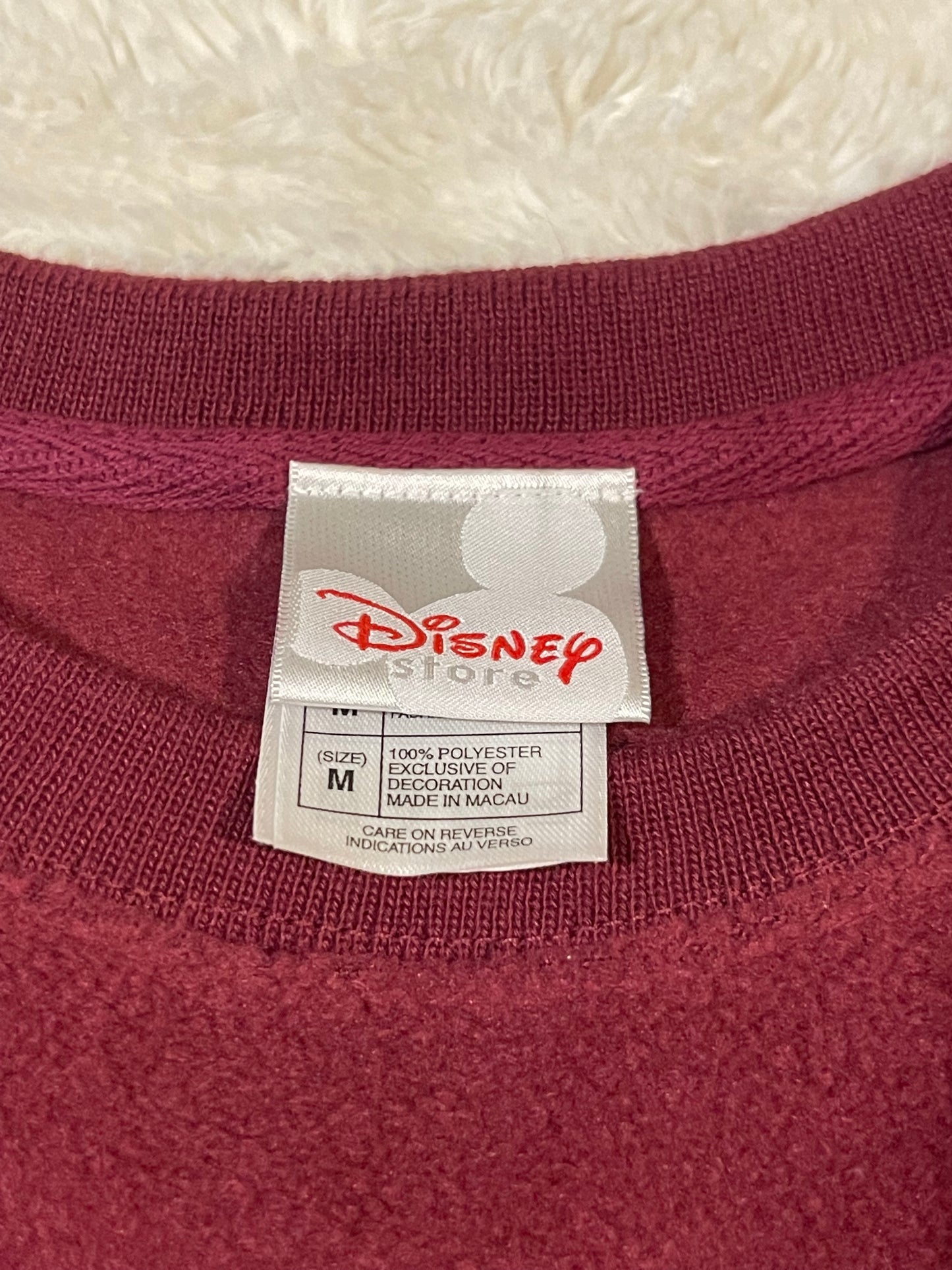 90s Womens Velvet Winnie the Pooh Crewneck *NEW* (M)