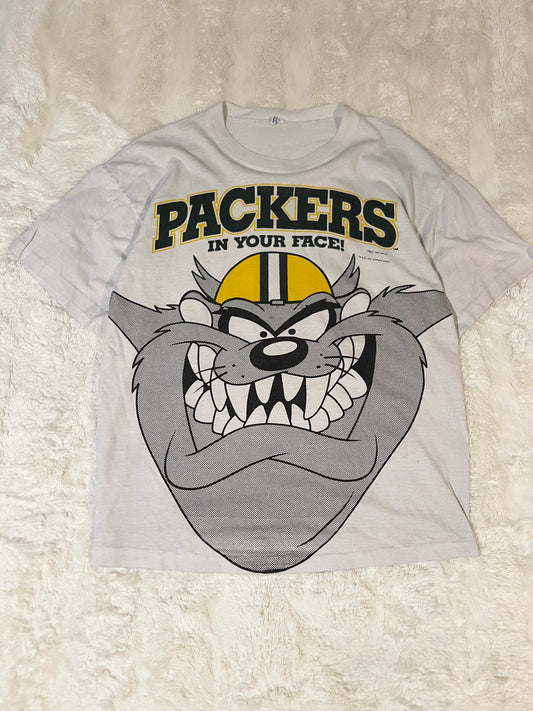 1993 Taz Green Bay Packers Tee (XL)