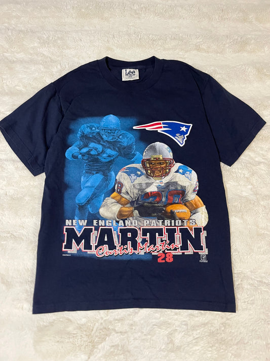 90s Patriots Curtis Martin Tee (L)