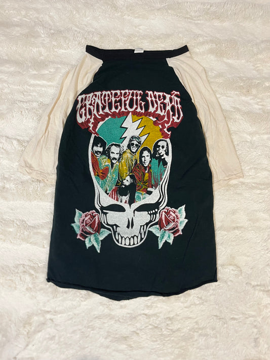 70s Grateful Dead Raglan Tee (S)