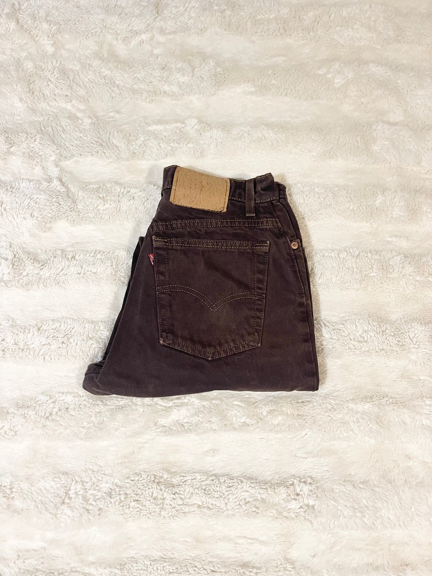 90s Brown Womens Levis Pants (10)