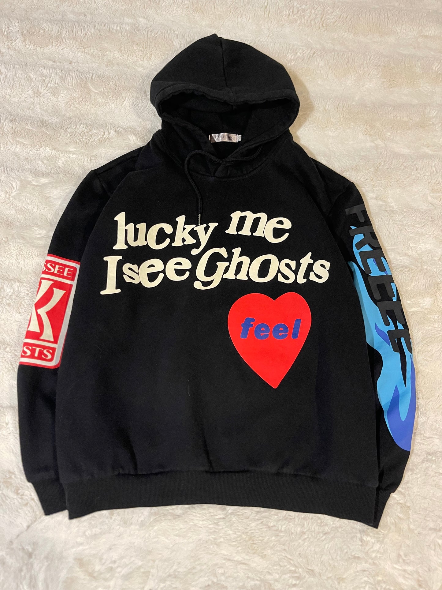 Travis Scott x Kid Cudi Lucky Me I See Ghosts Hoodie *REP* (M)