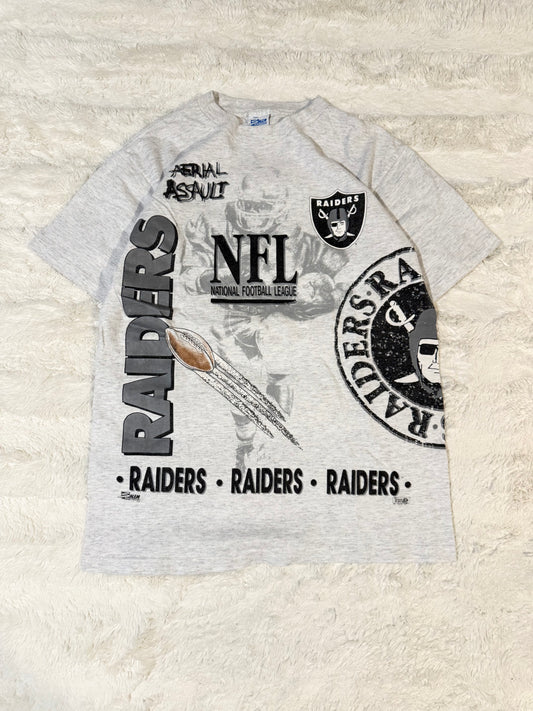 19991 Raiders NFL Salem Wrap Around Tee (M)