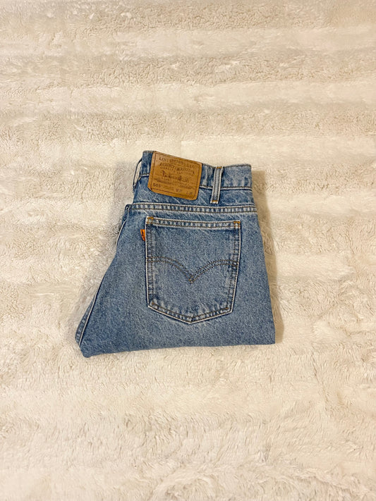 90s Levis 505 ‘Orange Tab Jeans (31x30)