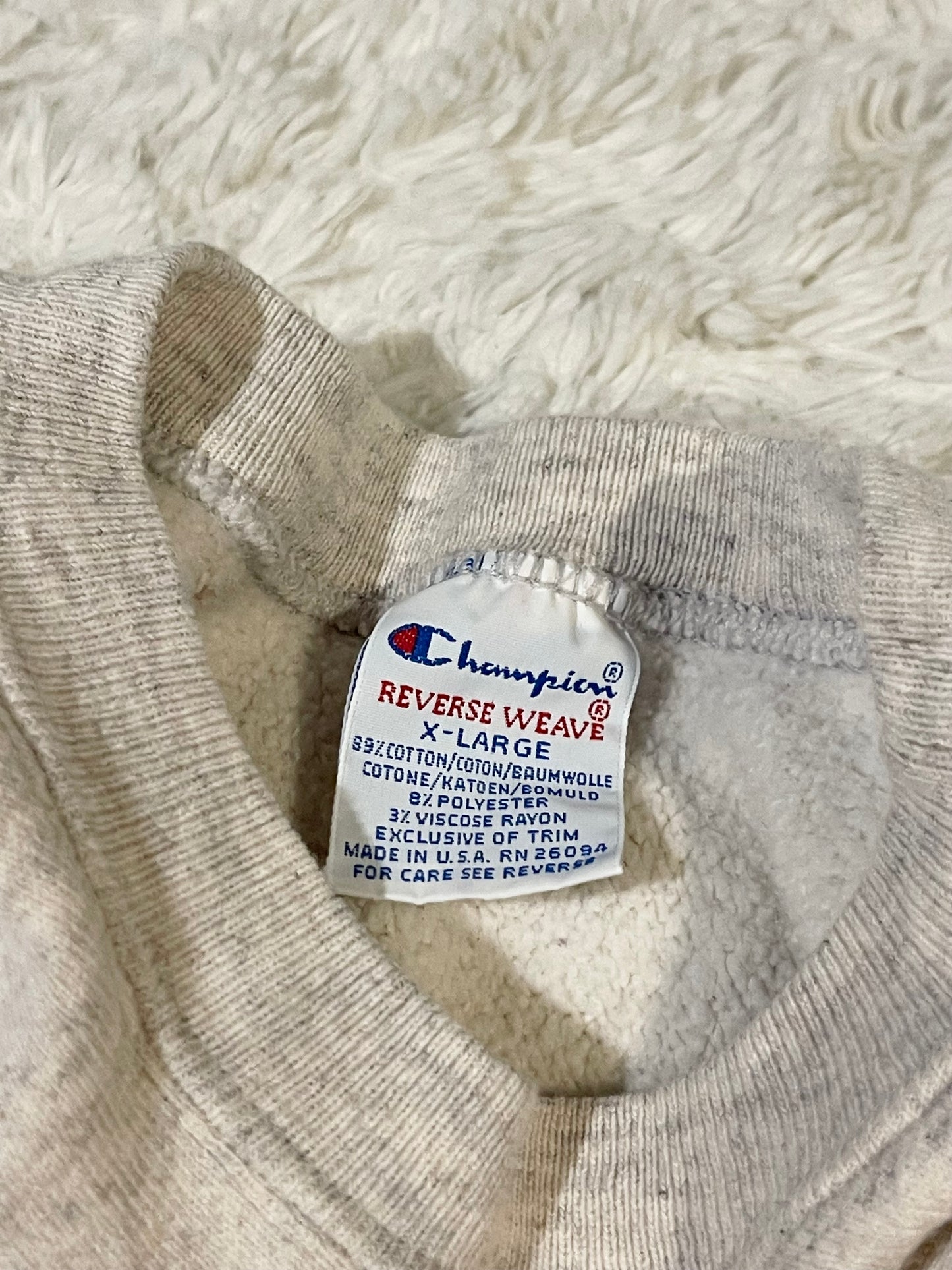 90s Champion Reverse Weave Crewneck (XL)