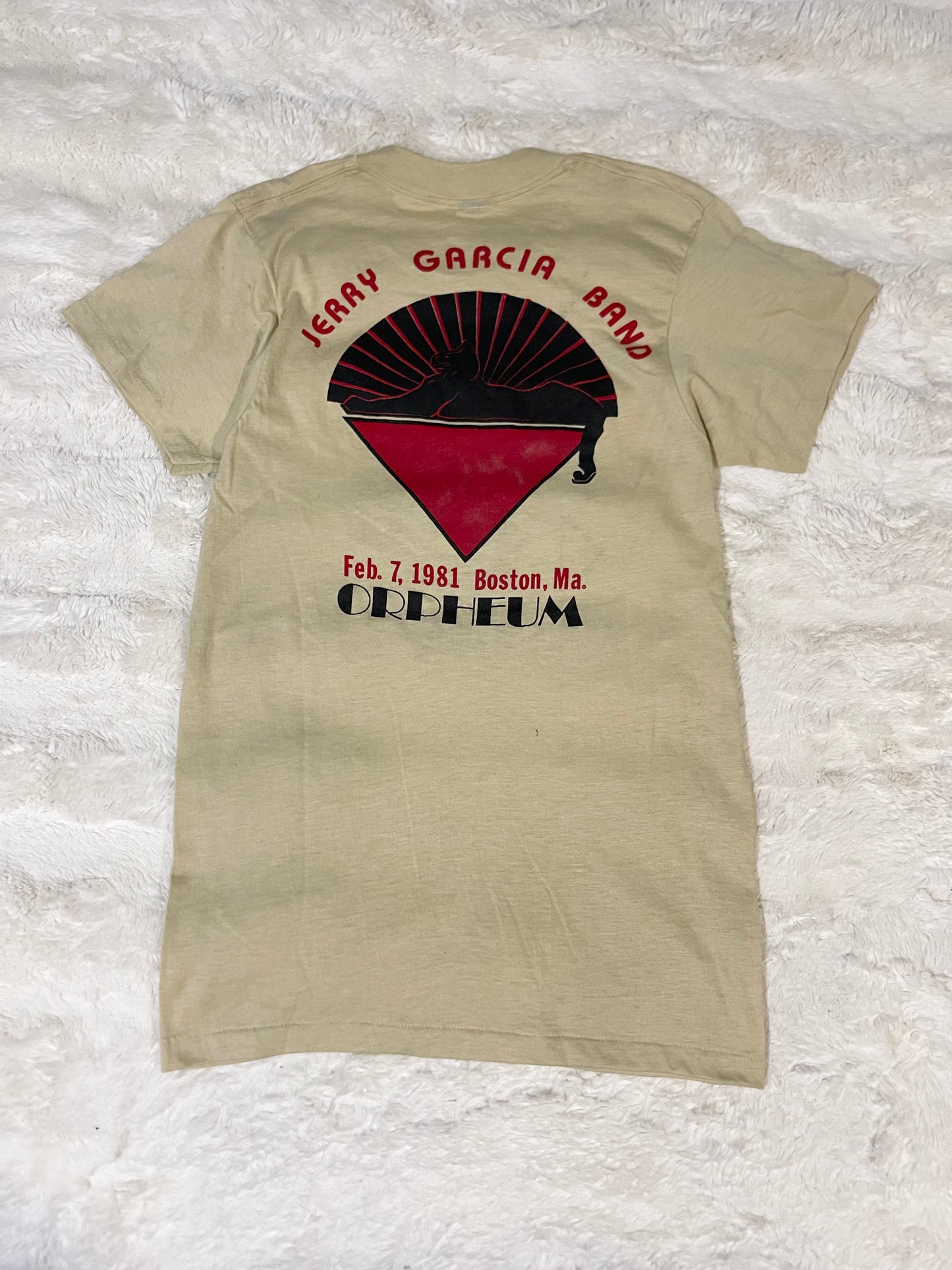 1980/81 Jerry Garcia Orpheum Theatre Band Tee BUNDLE (M)