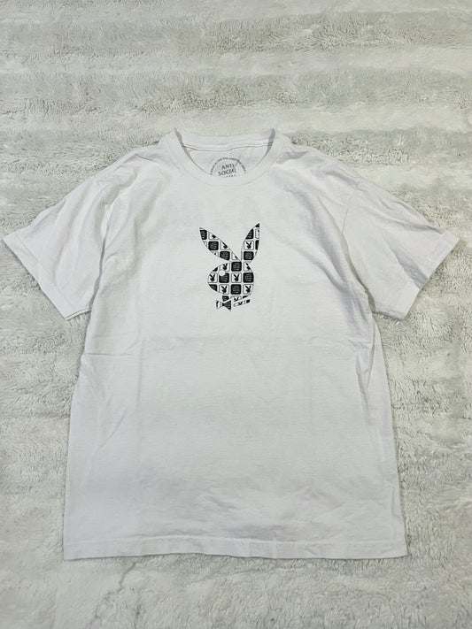 Playboy x Anti Social Social Club Tee (M)