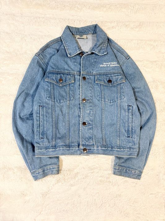 90s Universal Studios Dr Suess Denim Jacket (M)