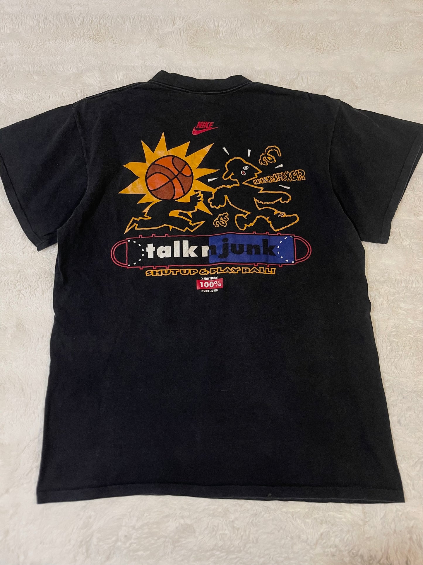 90s RARE Nike ‘Talk n Junk’ Tee (XXL)