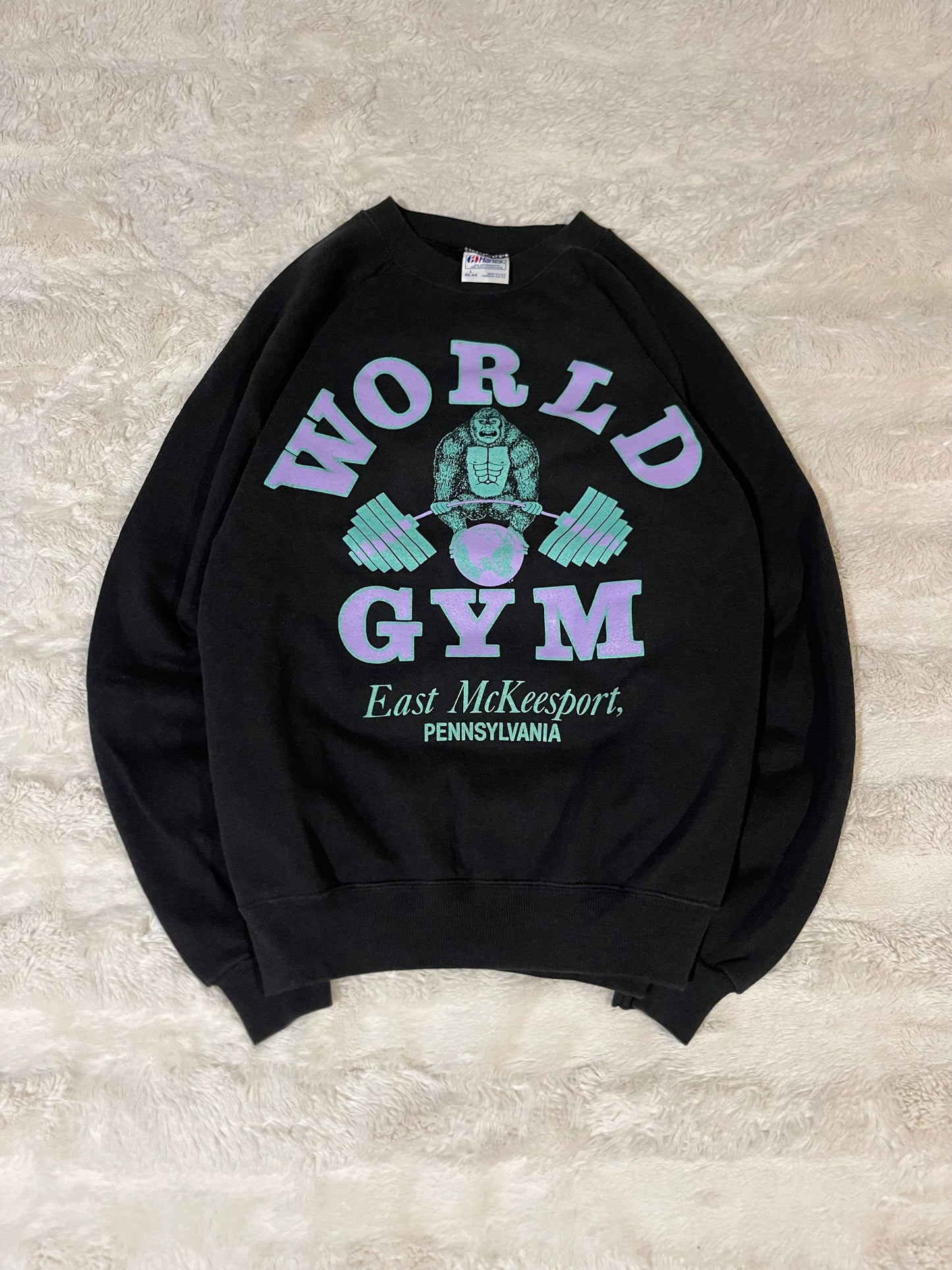 80s World Gym Crewneck (L)