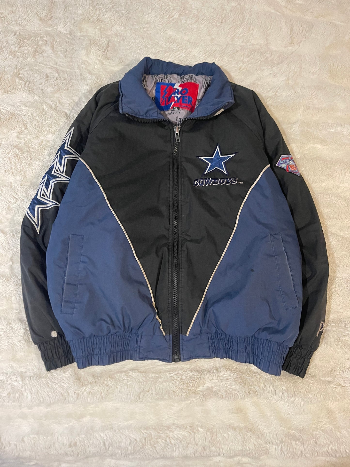 90s Cowboys Pro Player Jacket (XL)