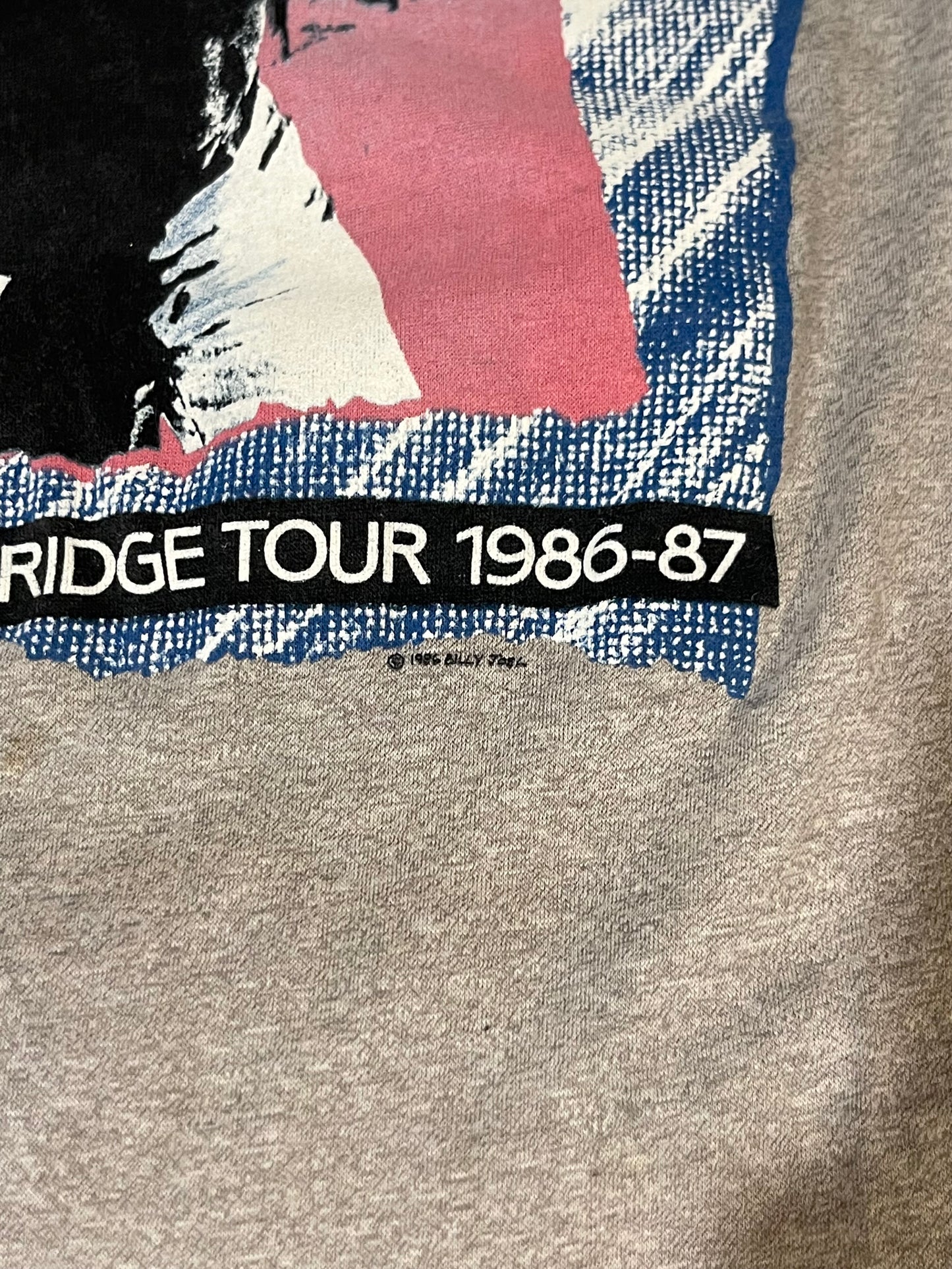 1986 Billy Joel The Bridge Tour Tee (S)