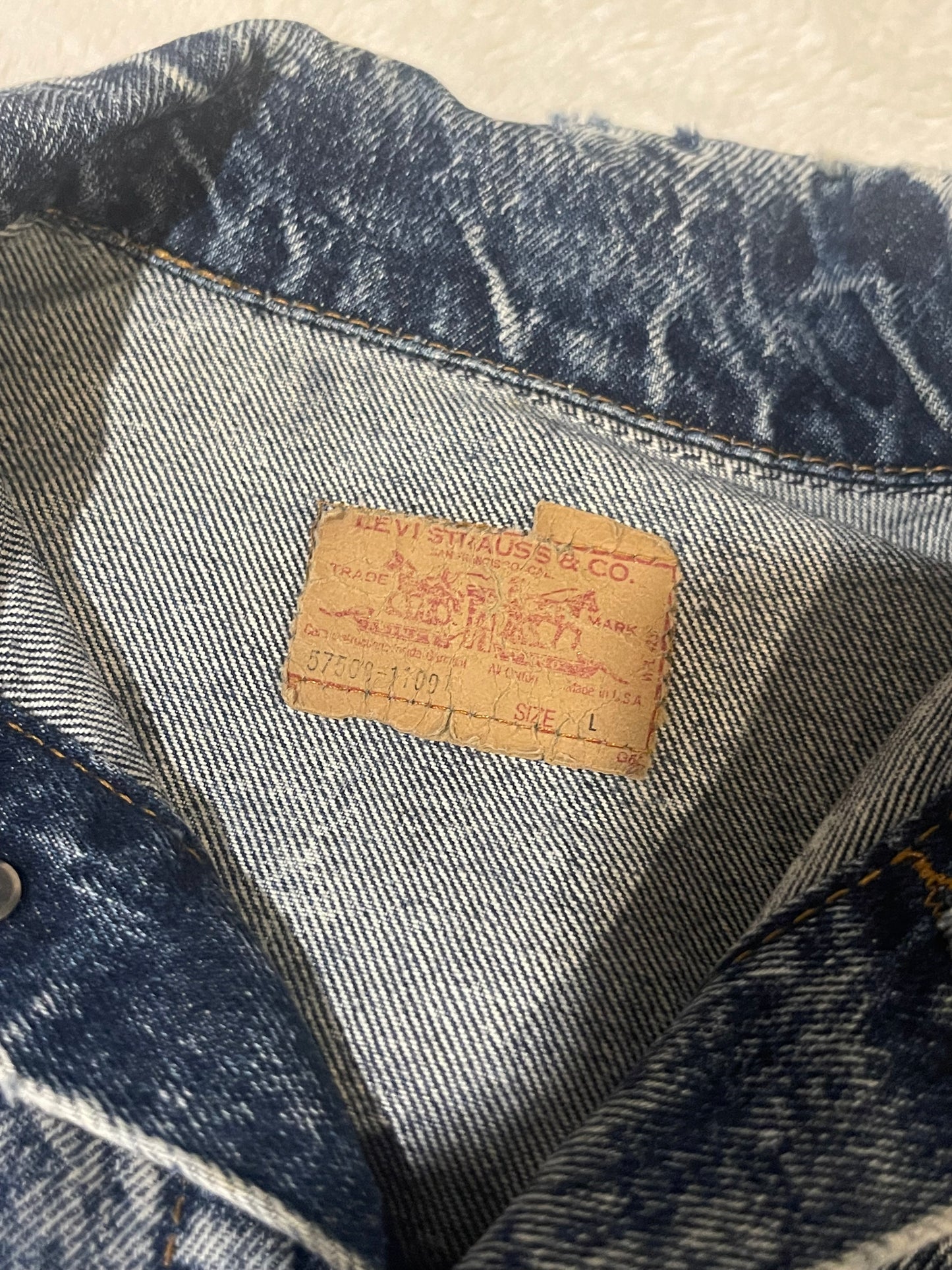 70s Levis Type 3 Denim Jacket (S)