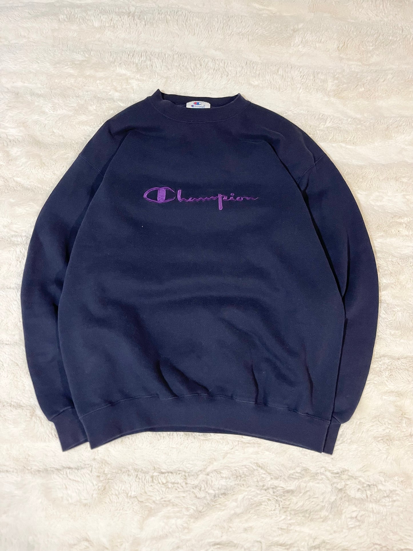 00’s Purple Champion Crewneck (XL)