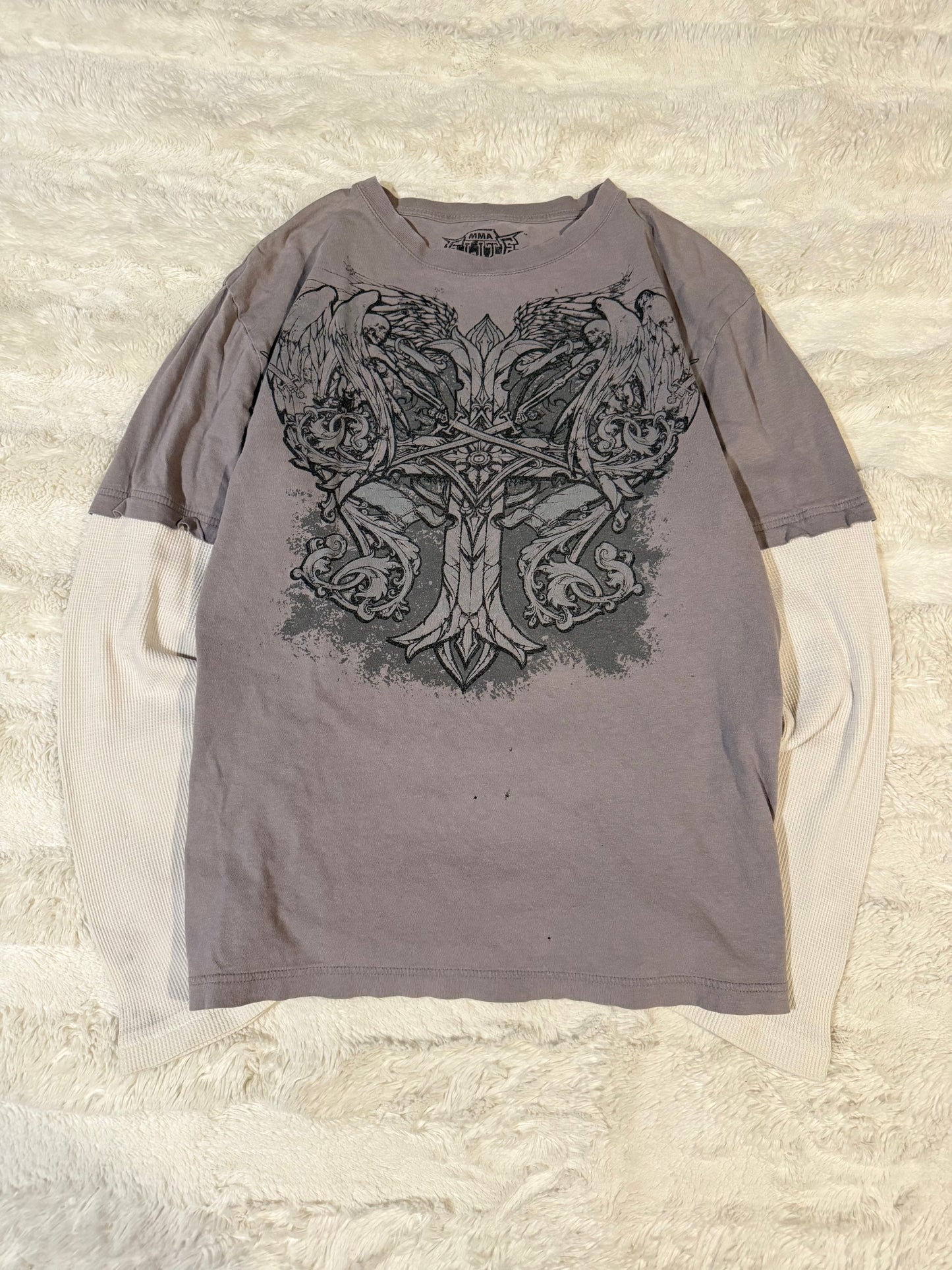 00’s MMA Elite Thermal Sleeve Tee (M)