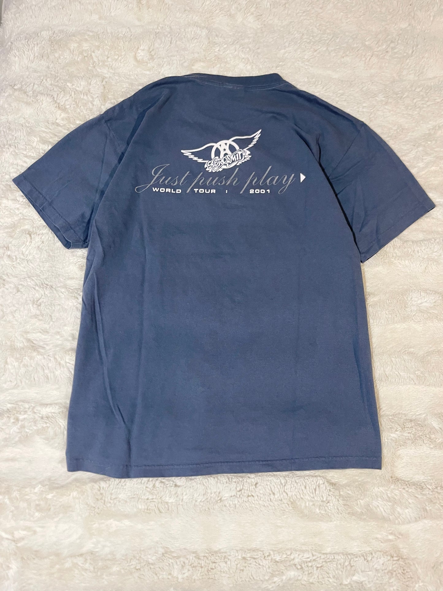 2001 Aerosmith Just Push Play Tee (L)