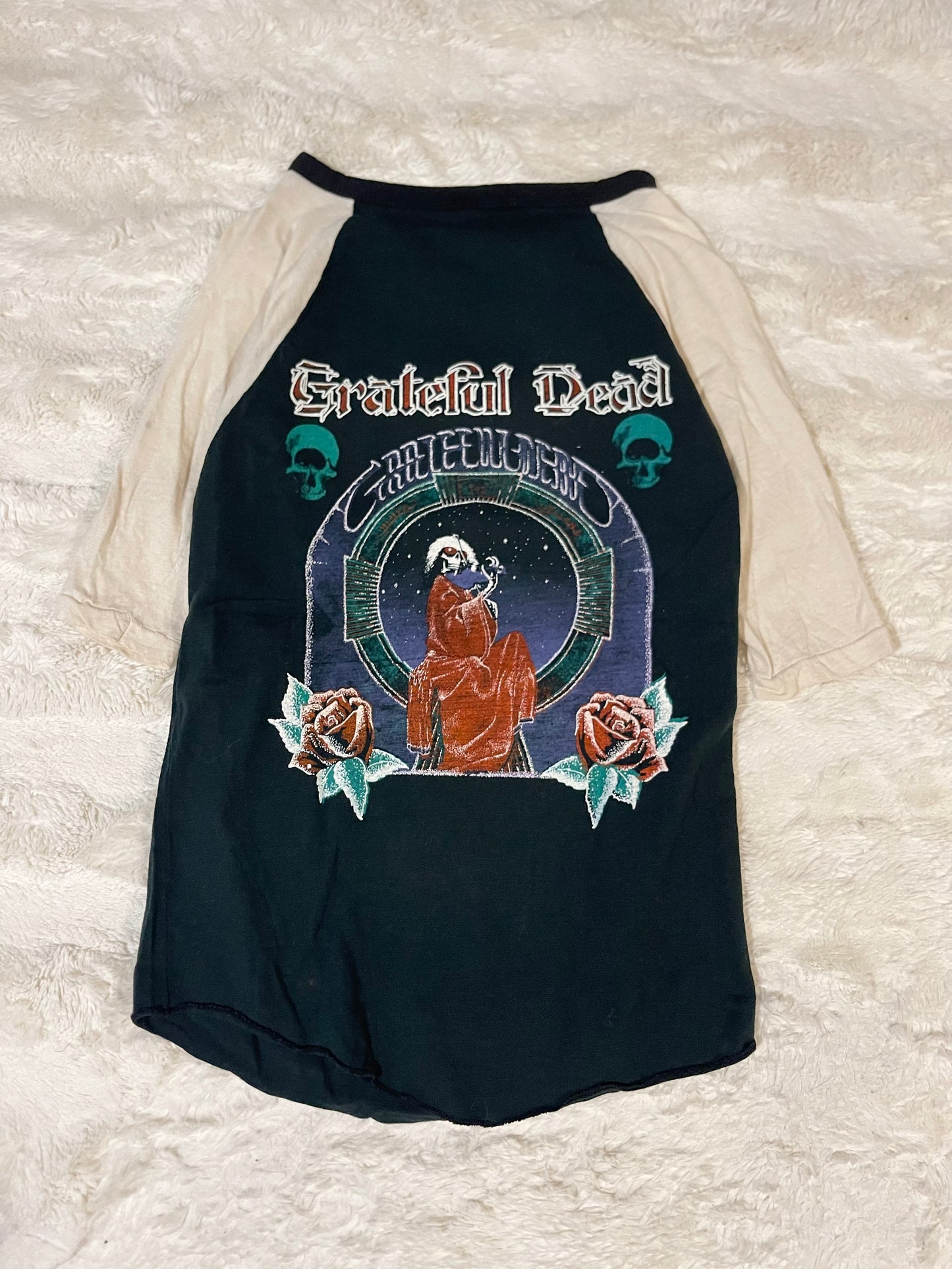 70s Grateful Dead Raglan Tee (S)