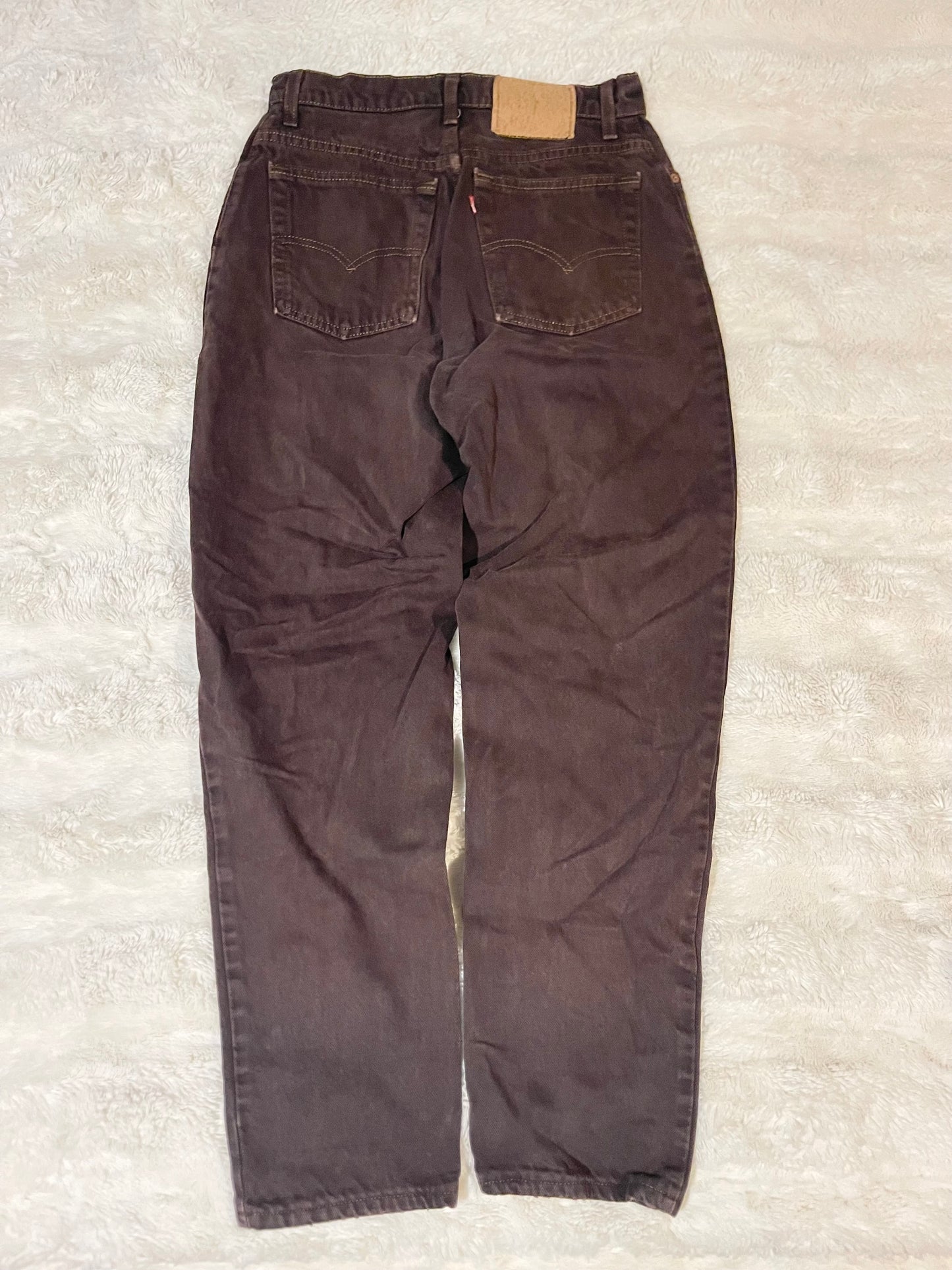 90s Brown Womens Levis Pants (10)