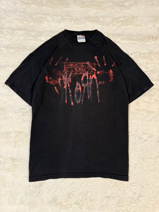 00’s Korn Bloody Hands Band Tee (L)